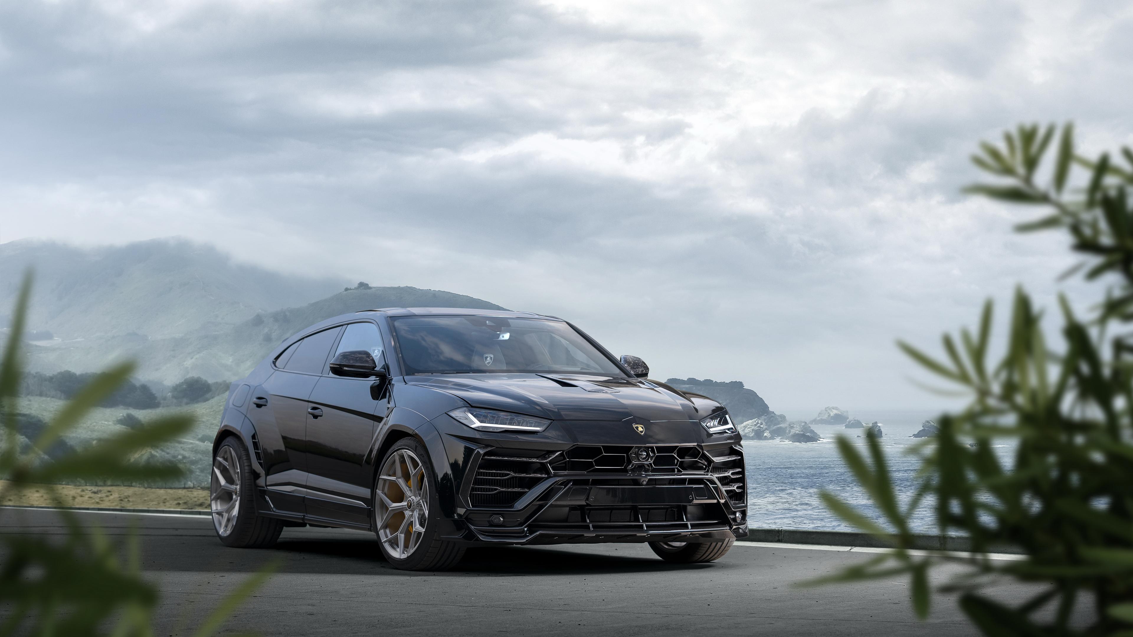 3840x2160 Wallpaper 4k Novitec Lamborghini Urus Esteso 2019 Black Wallpaper