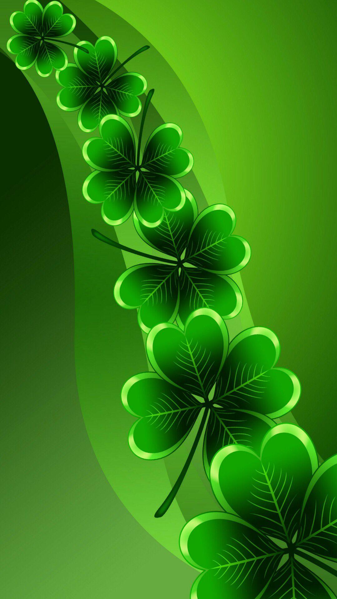 1080x1920 Leaf Clover Wallpaper