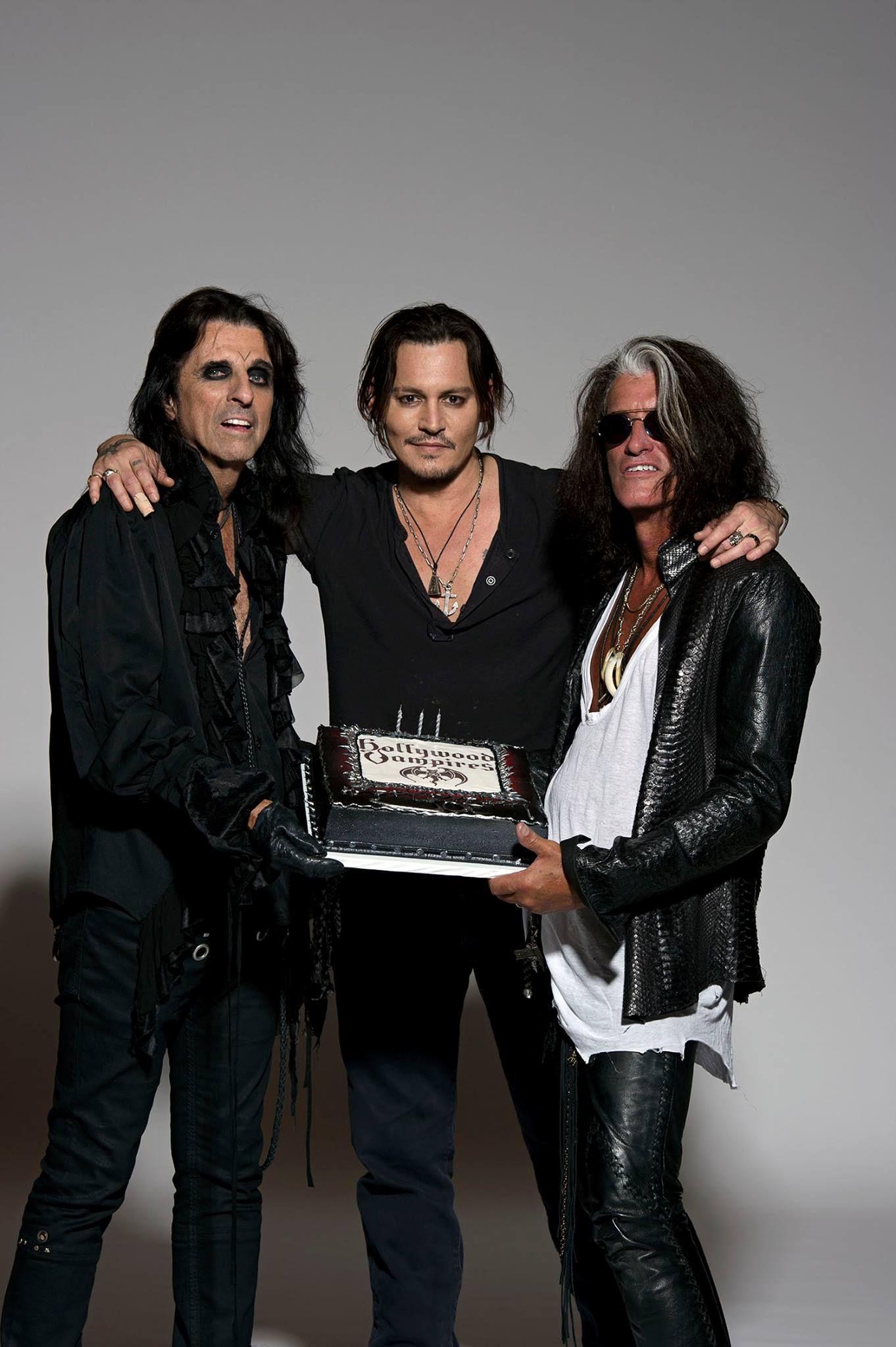 1362x2048 Hollywood Vampires Wallpaper