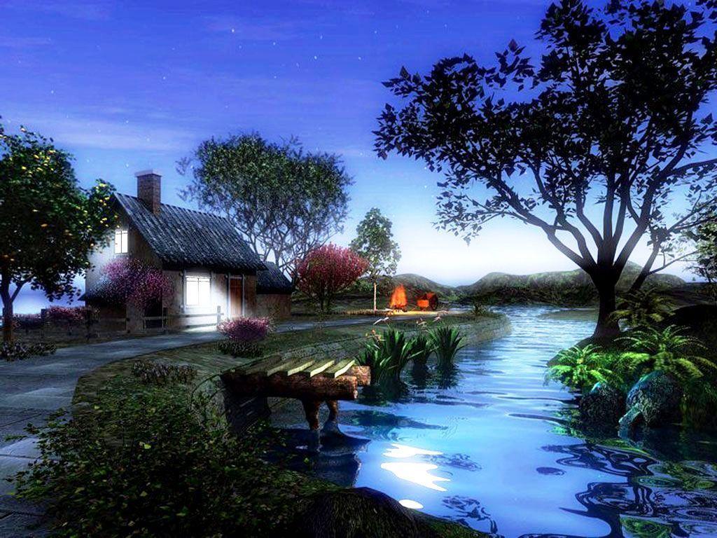 1024x768 Free 3D Wallpaper Image