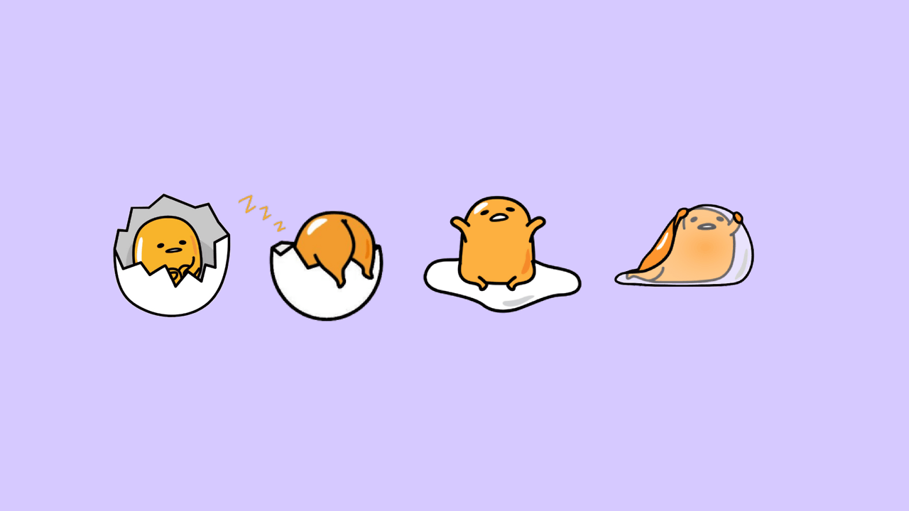 1280x720 Gudetama Wallpaper