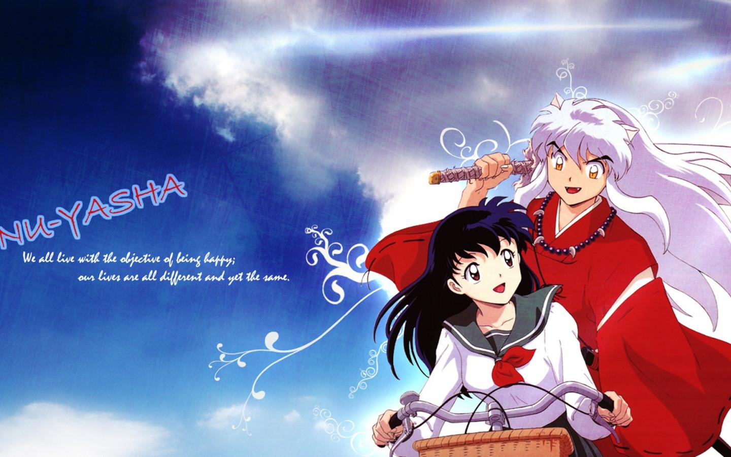 1440x900 Inuyasha And Kagome HD Wallpaper 24434