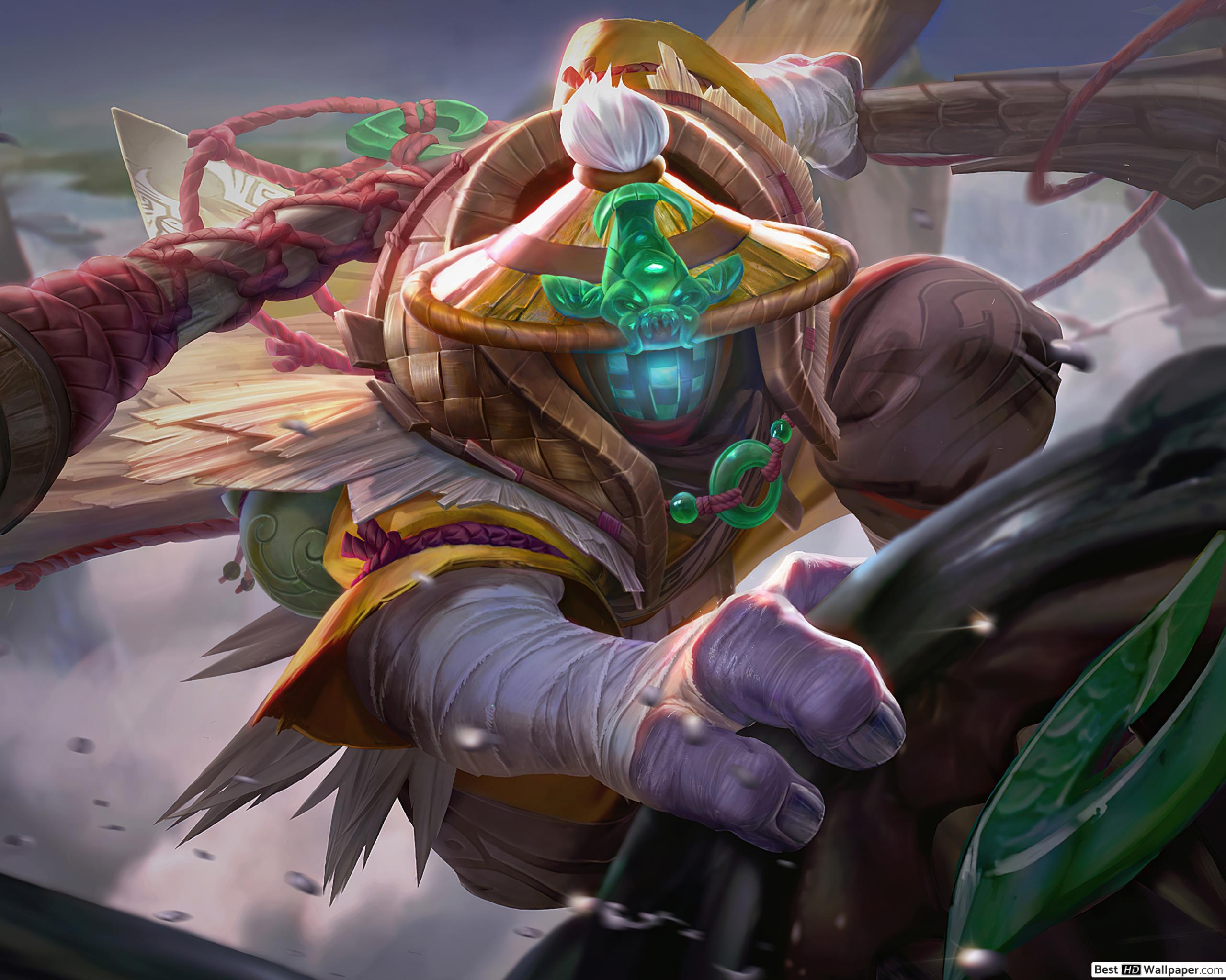 2560x2048 Angler 'Jax' Wild Rift Splash Art of Legends (LOL) HD wallpaper download