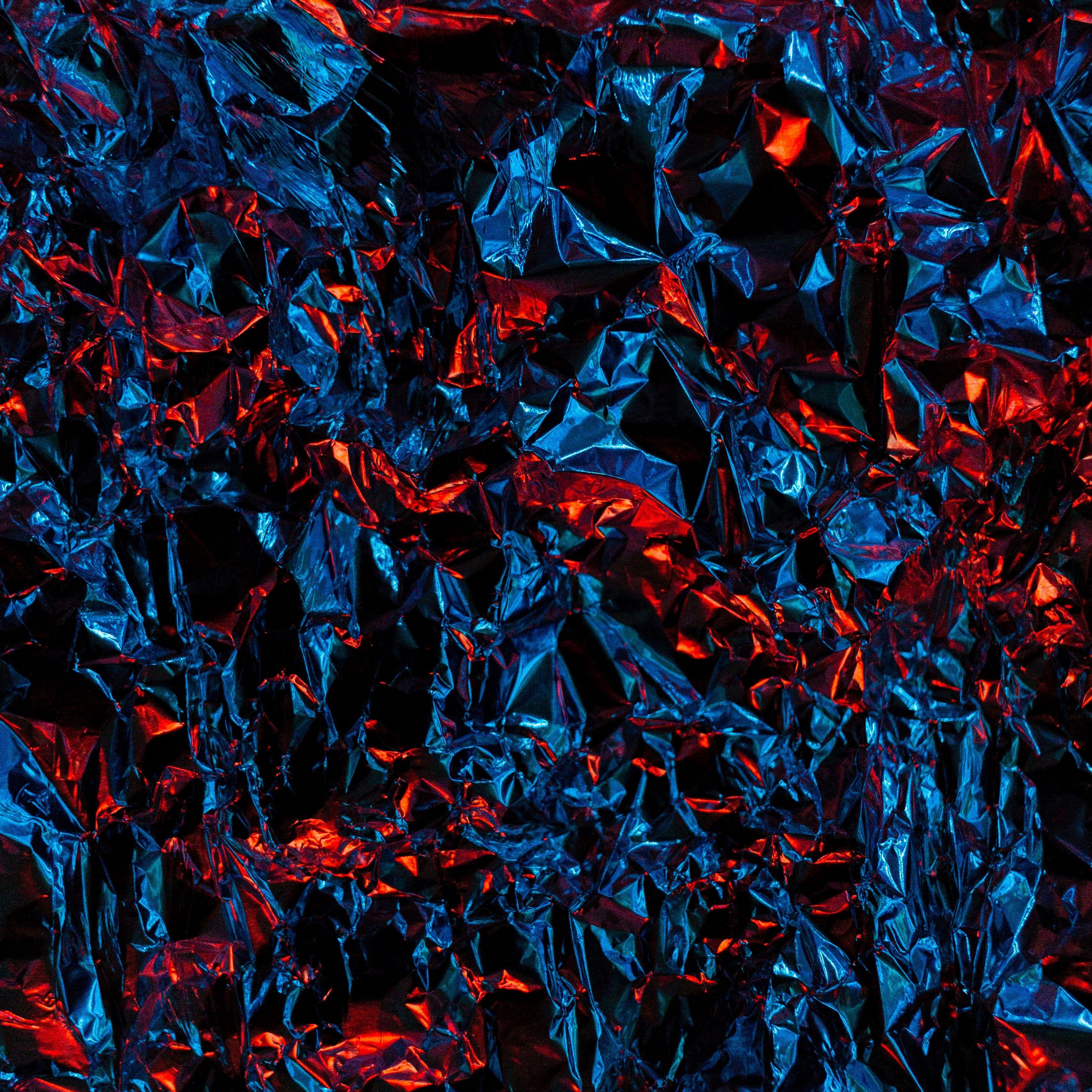 3415x3415 Blue and Red Wallpaper, HD Blue and Red Background