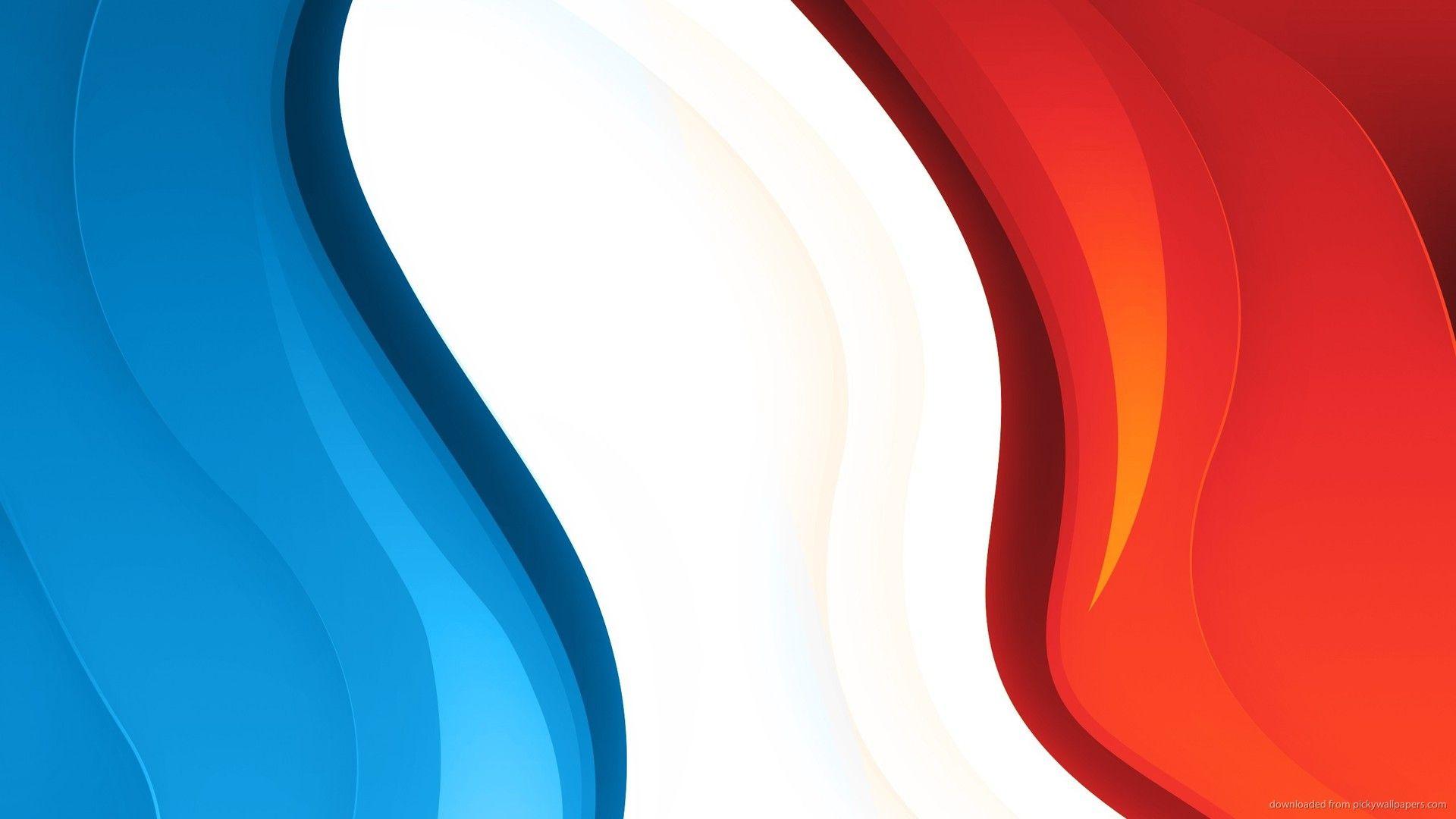 1920x1080 Red and Blue Wallpaper