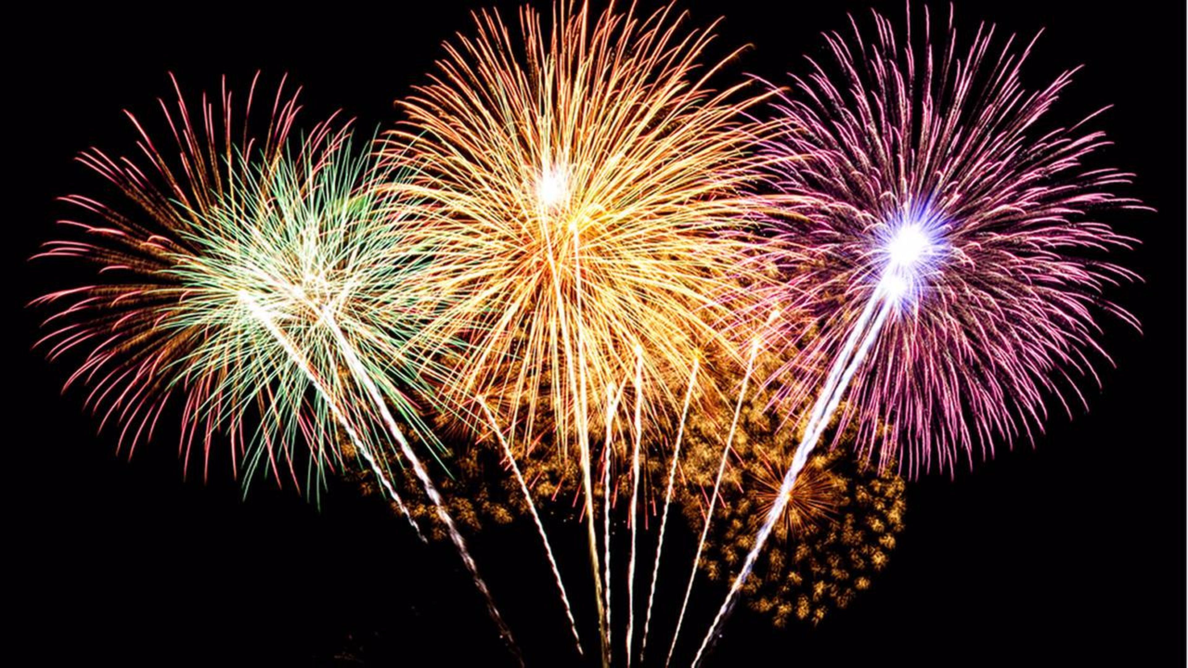 3840x2160 Free download Colored Fireworks 4th of July 4K Wallpaper Alpha News [ 3840x2160] for your Desktop, Mobile & Tablet. Explore Wallpaper Fireworks. Fireworks Background, Fireworks Wallpaper, Fireworks Wallpaper