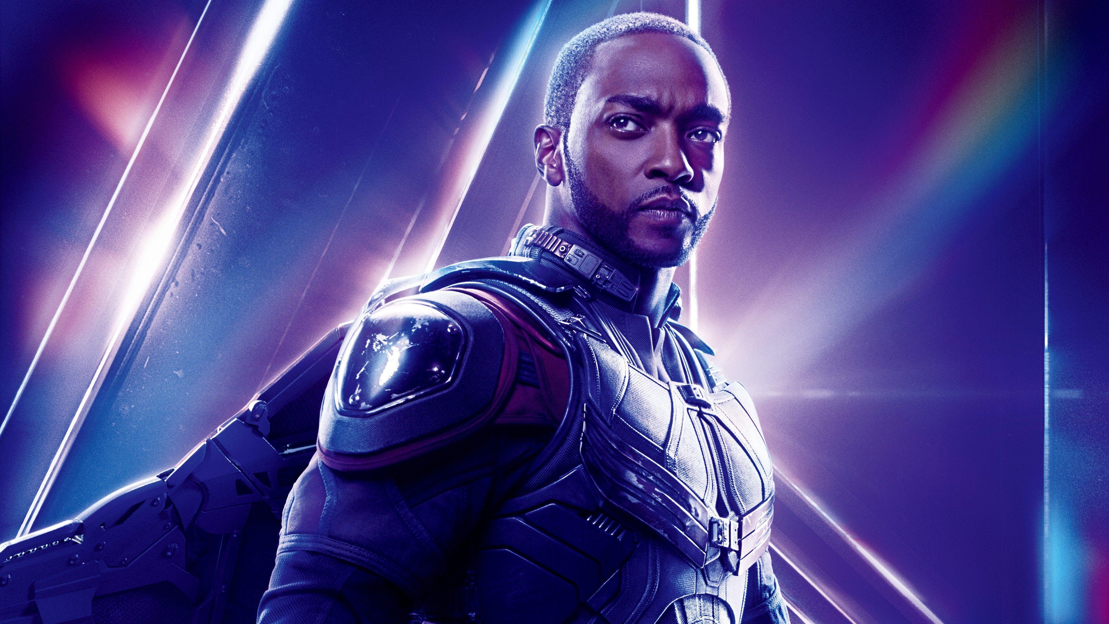 3840x2160 Falcon Sam Wilson Superhero Avengers Infinity War Wallpaper