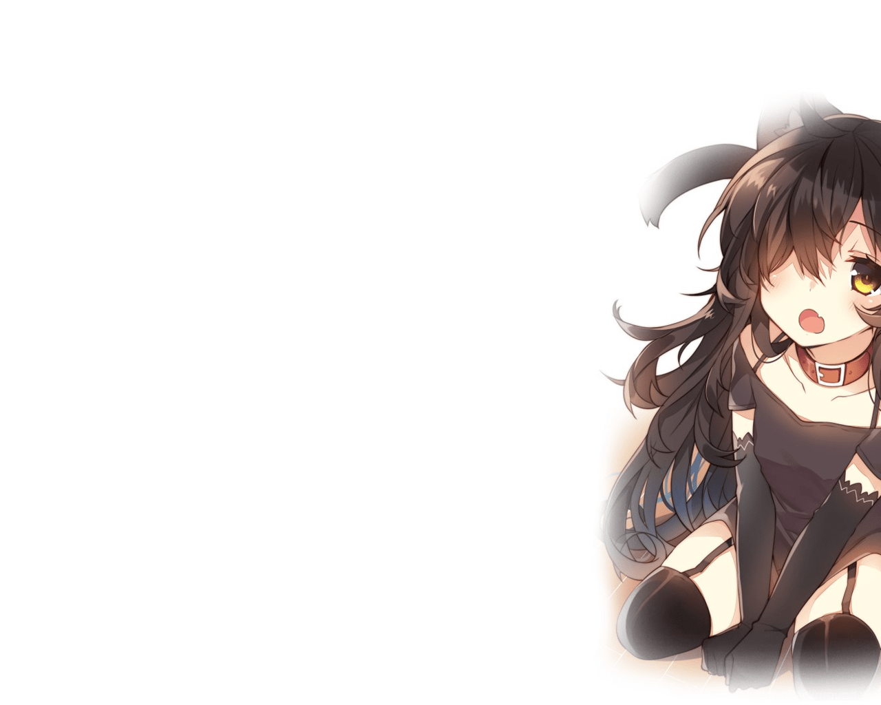 1280x1024 Kawaii Cat Girl Wallpaper Imgur Desktop Background