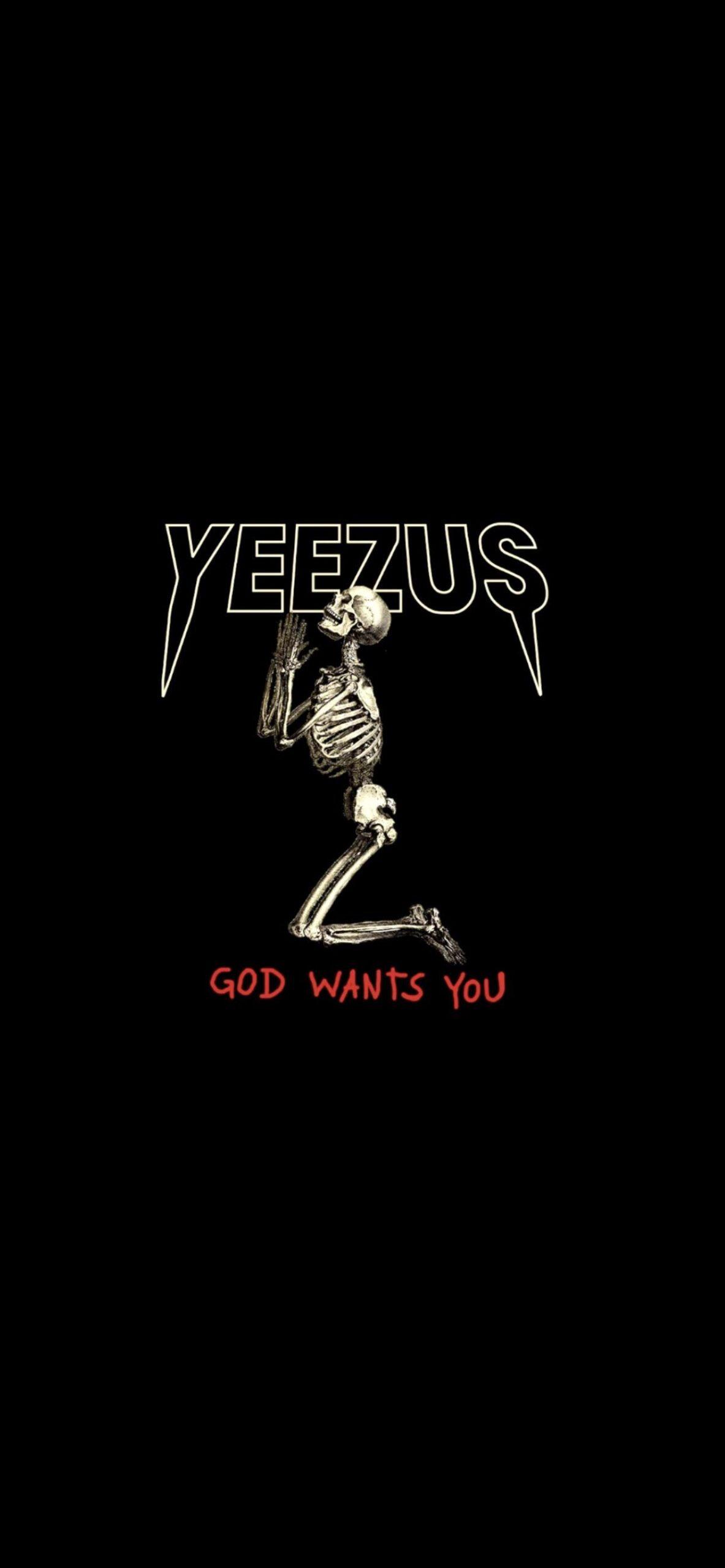 1183x2560 Yeezus Wallpaper