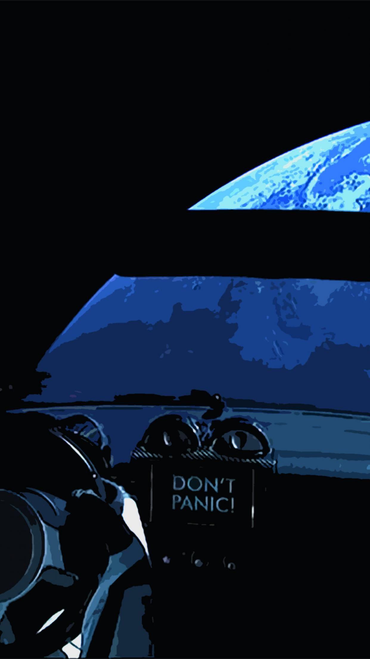 1242x2208 Starman Vector that also works as an amoled wallpaper. Download