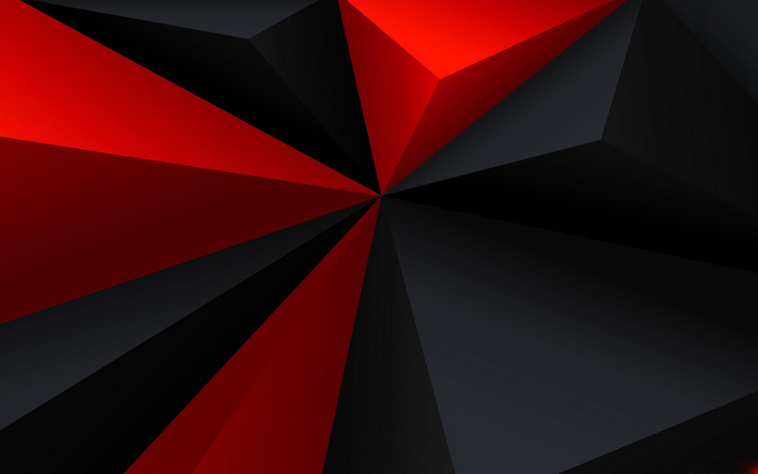 2560x1600 Red and Black 4K