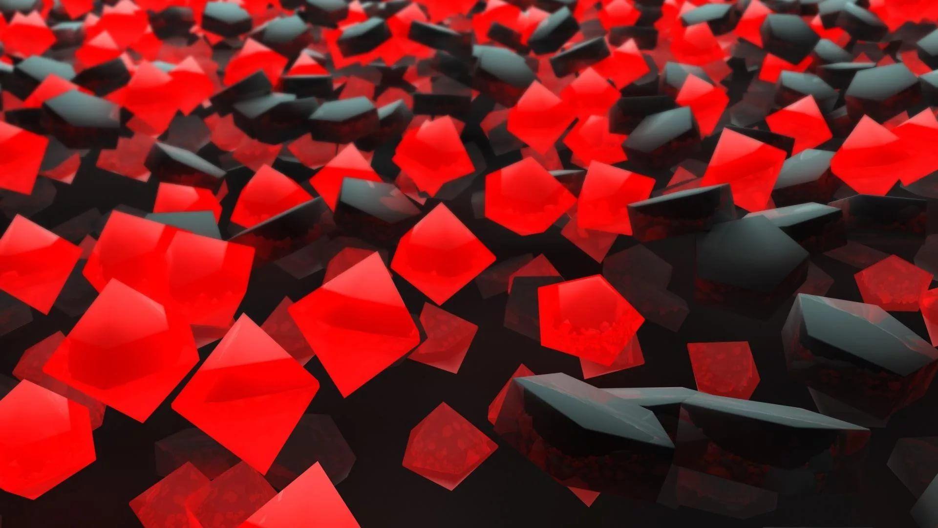 1920x1080 Black and Red Wallpaper