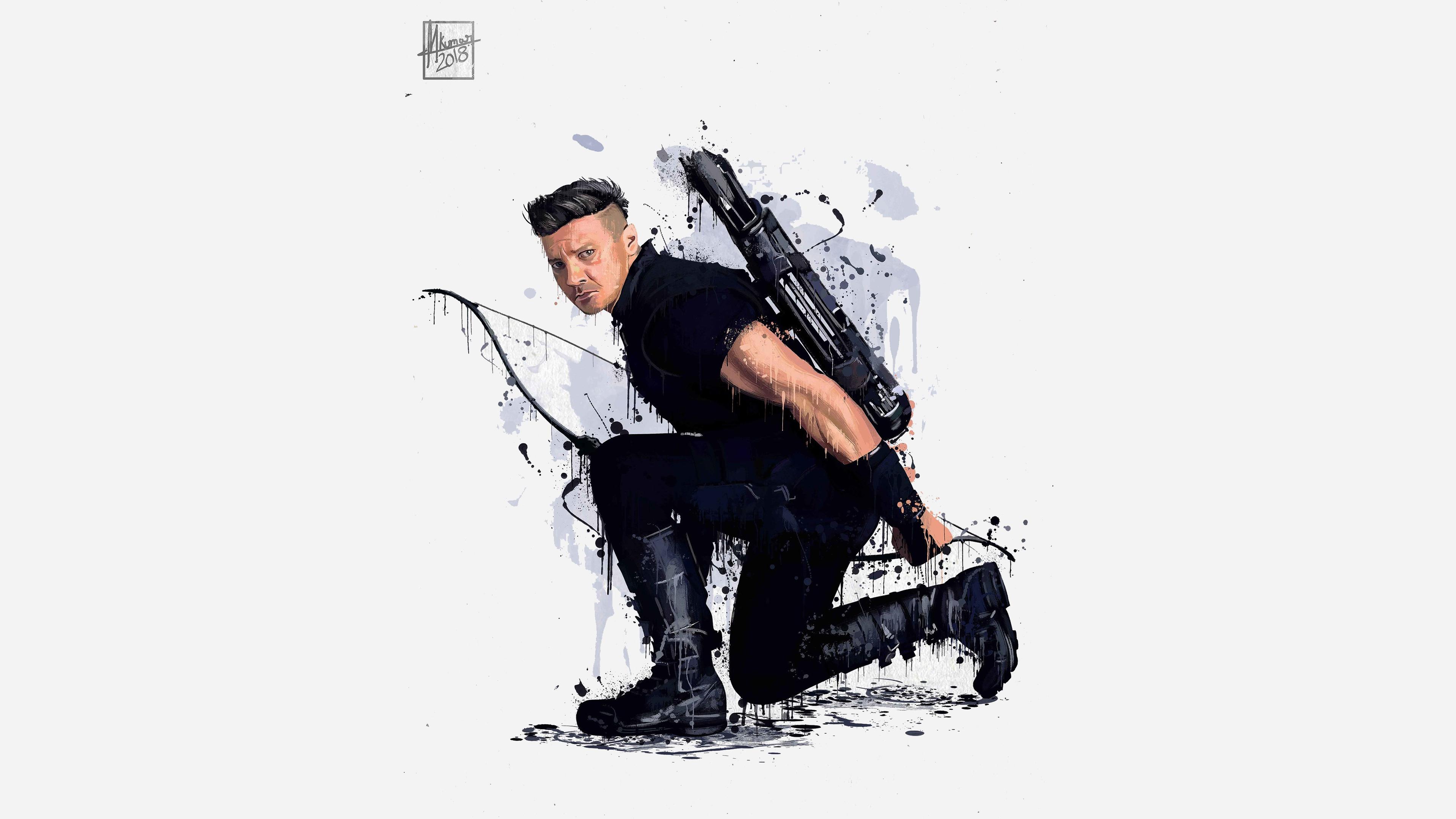 3840x2160 3840x2160 Jeremy Renner, Hawkeye, Avengers: Infinity War wallpaper JPG