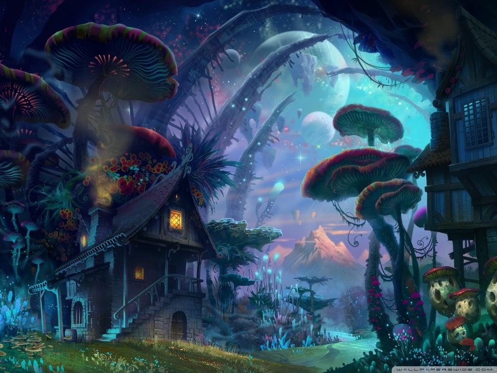 1024x768 Tiny World Fantasy Art Ultra HD Desktop Background Wallpaper for 4K UHD TV : Widescreen & UltraWide Desktop & Laptop : Tablet