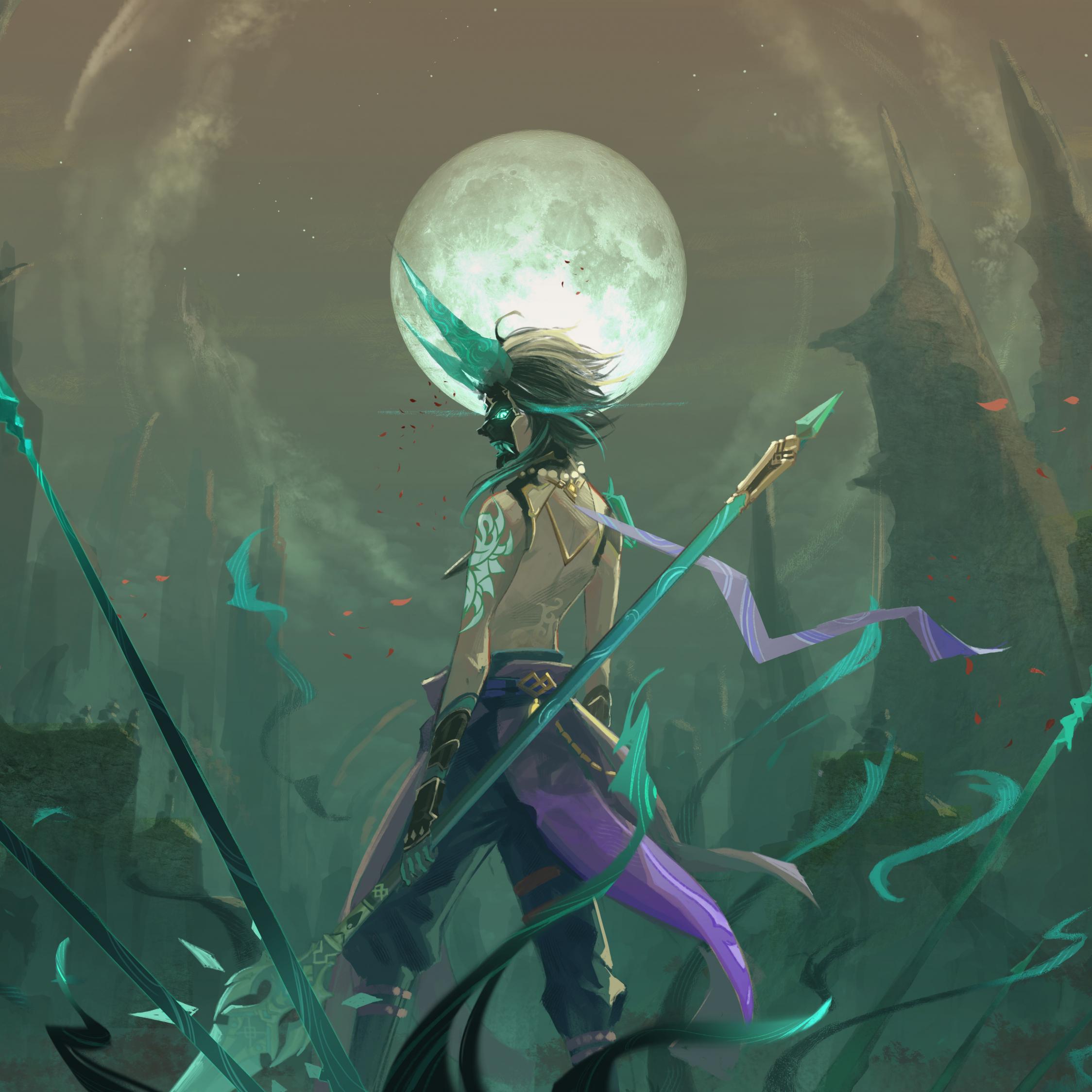 2248x2248 Download 2248x2248 wallpaper xiao, genshin impact, online game, artwork, ipad air, ipad air ipad ipad ipad mini ipad mini 2248x2248 HD image, background, 26834