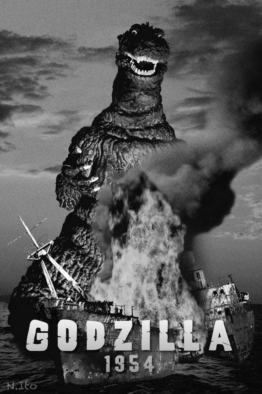 1000x1500 Godzilla 1954. Giant monster movies, Classic monster movies, Movie monsters