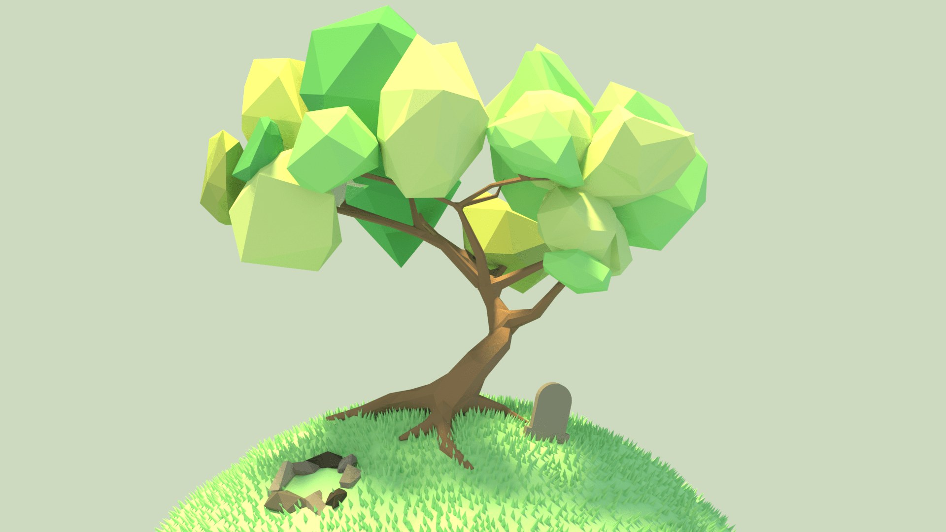 Low Poly Tree Wallpapers - Top Free Low Poly Tree Backgrounds ...