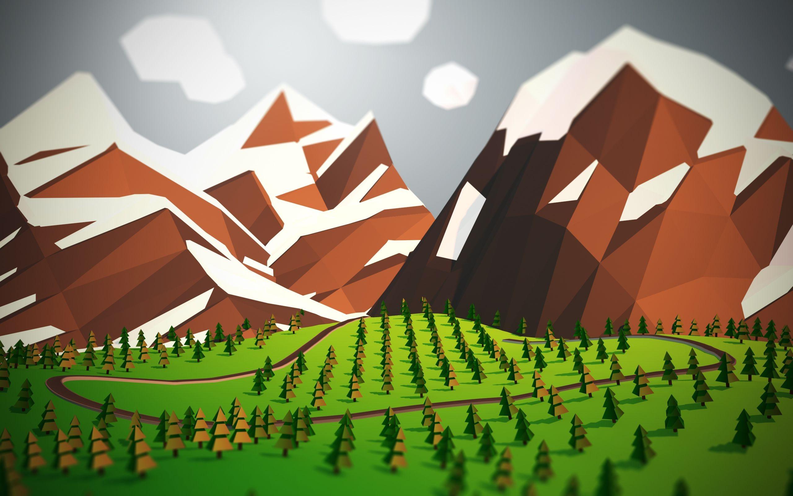 Low Poly Tree Wallpapers - Top Free Low Poly Tree Backgrounds ...