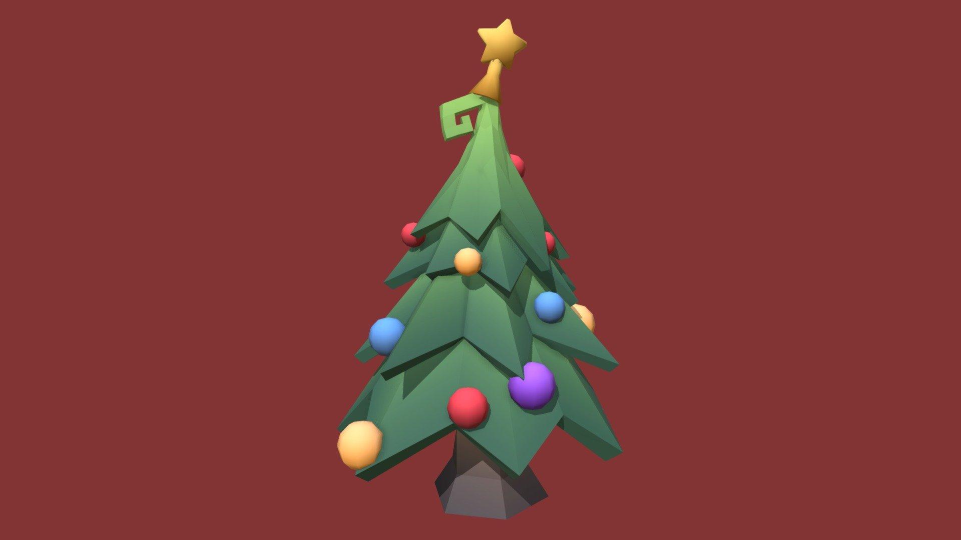 1920x1080 Low Poly Tree tree Royalty Free 3D model by BlobFortress [08dfeca]