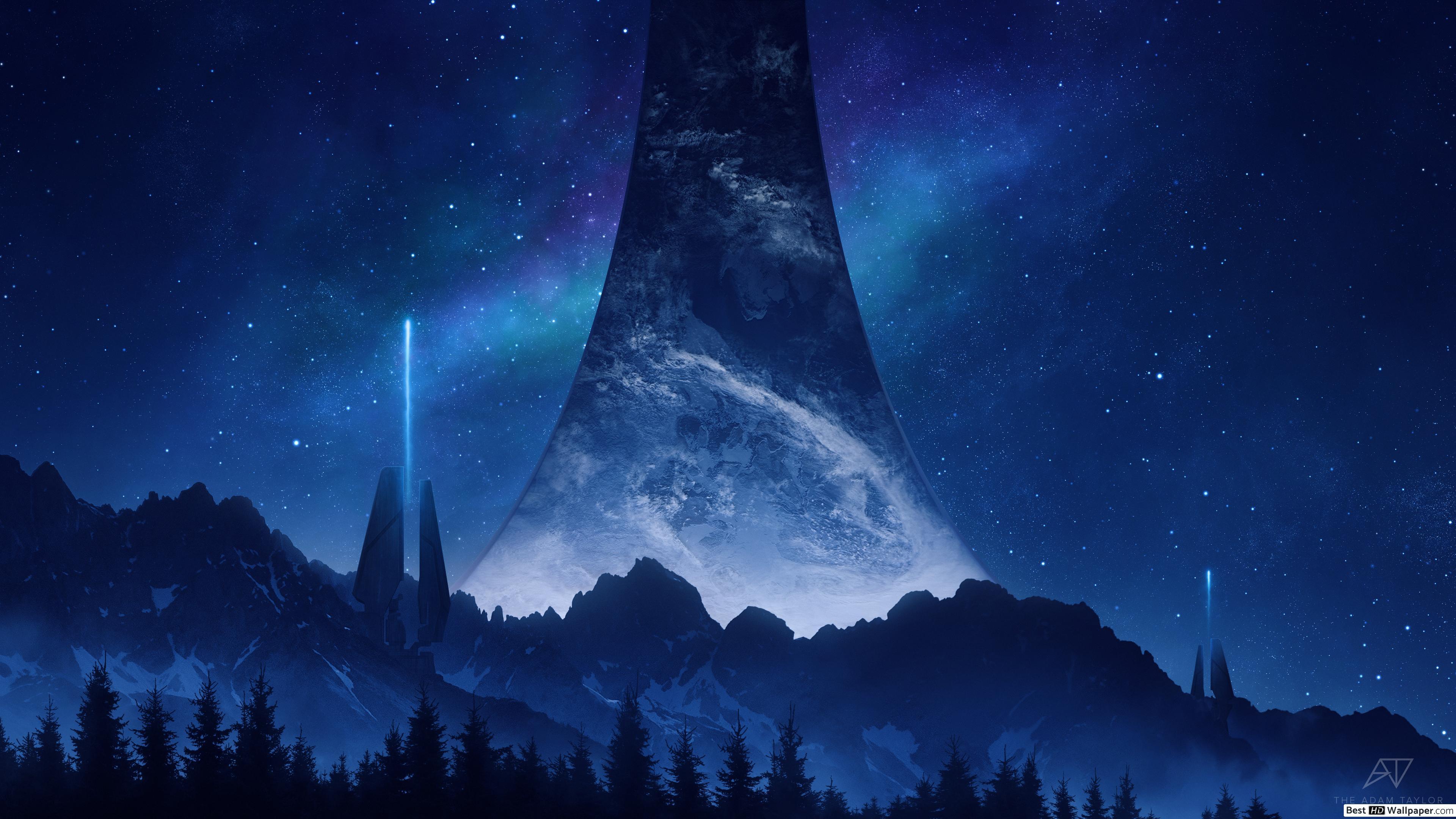 3840x2160 Halo series game HD wallpaper download