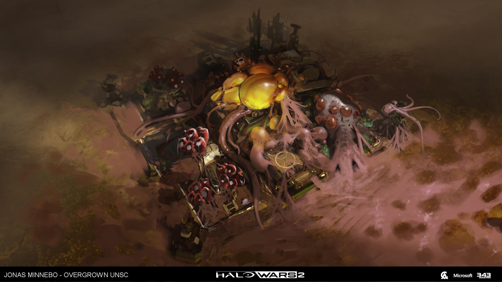 1920x1080 Halo wars 2 flood, Jonas Minnebo