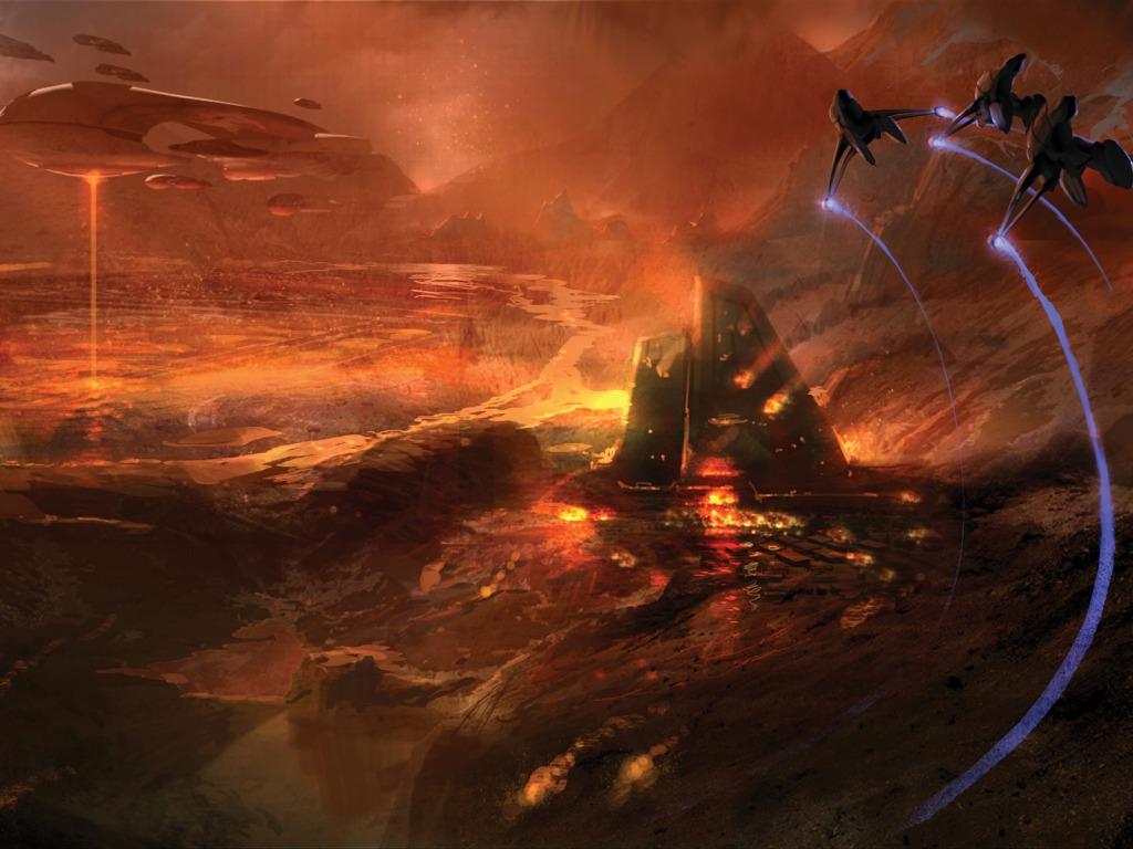 1024x768 Halo wallpaper