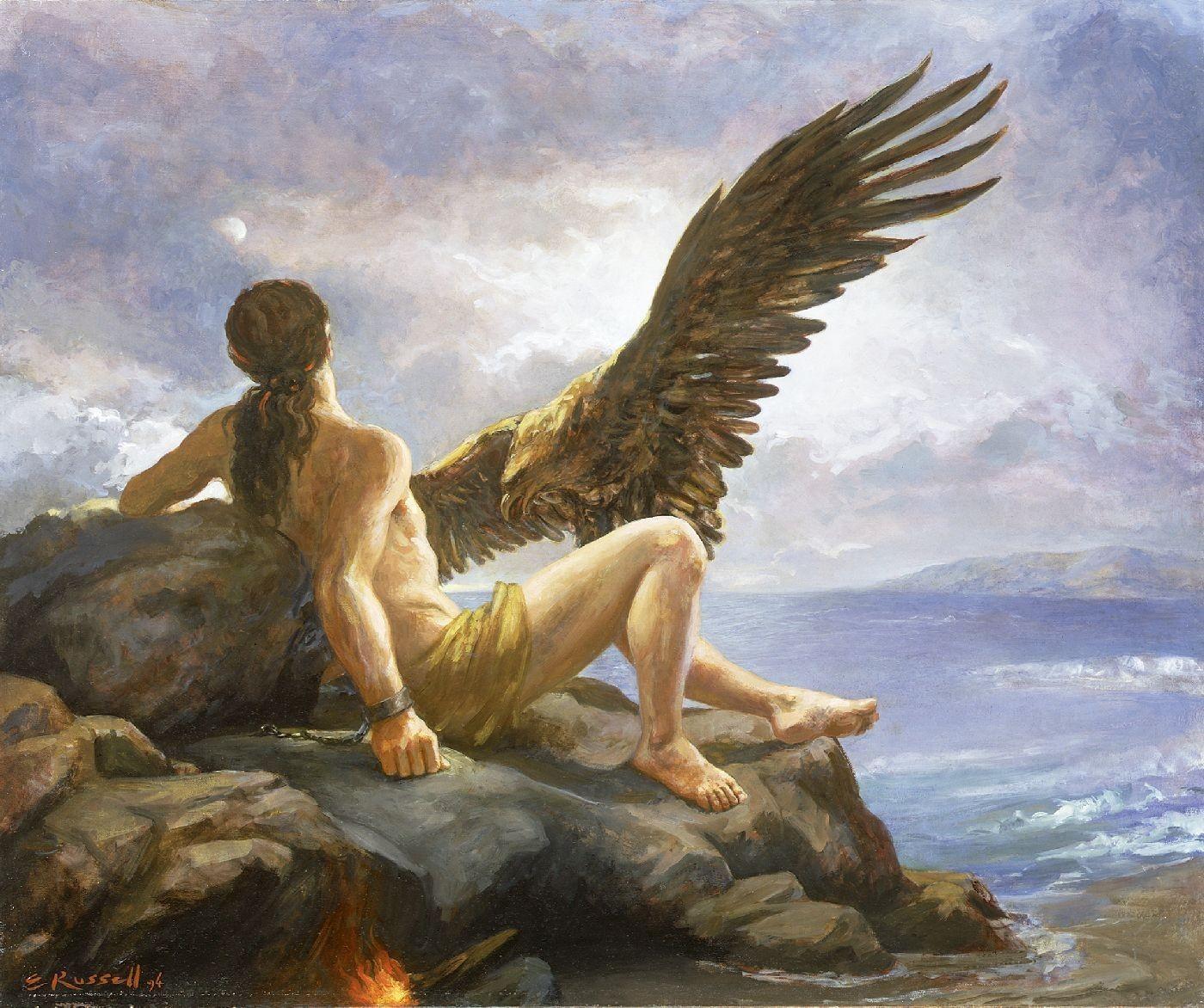 1400x1172 Prometheus mythology HD wallpaper, Background
