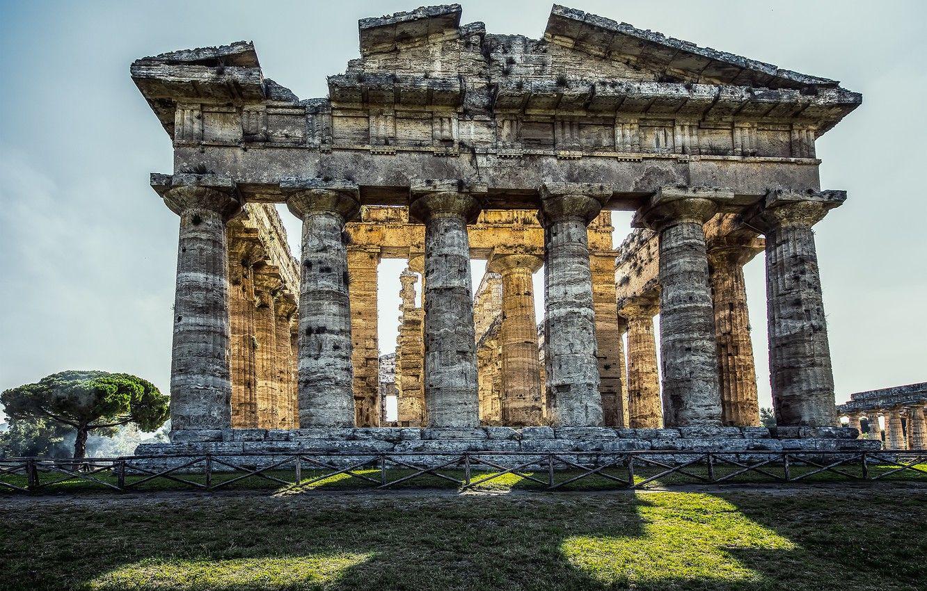 1332x850 Temple of Apollo Wallpaper