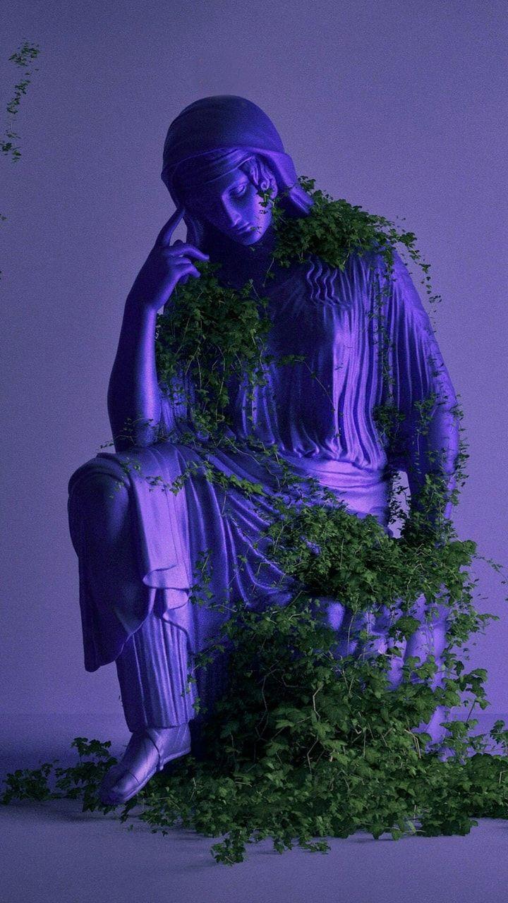 720x1280 Aesthetic Statue Wallpaper