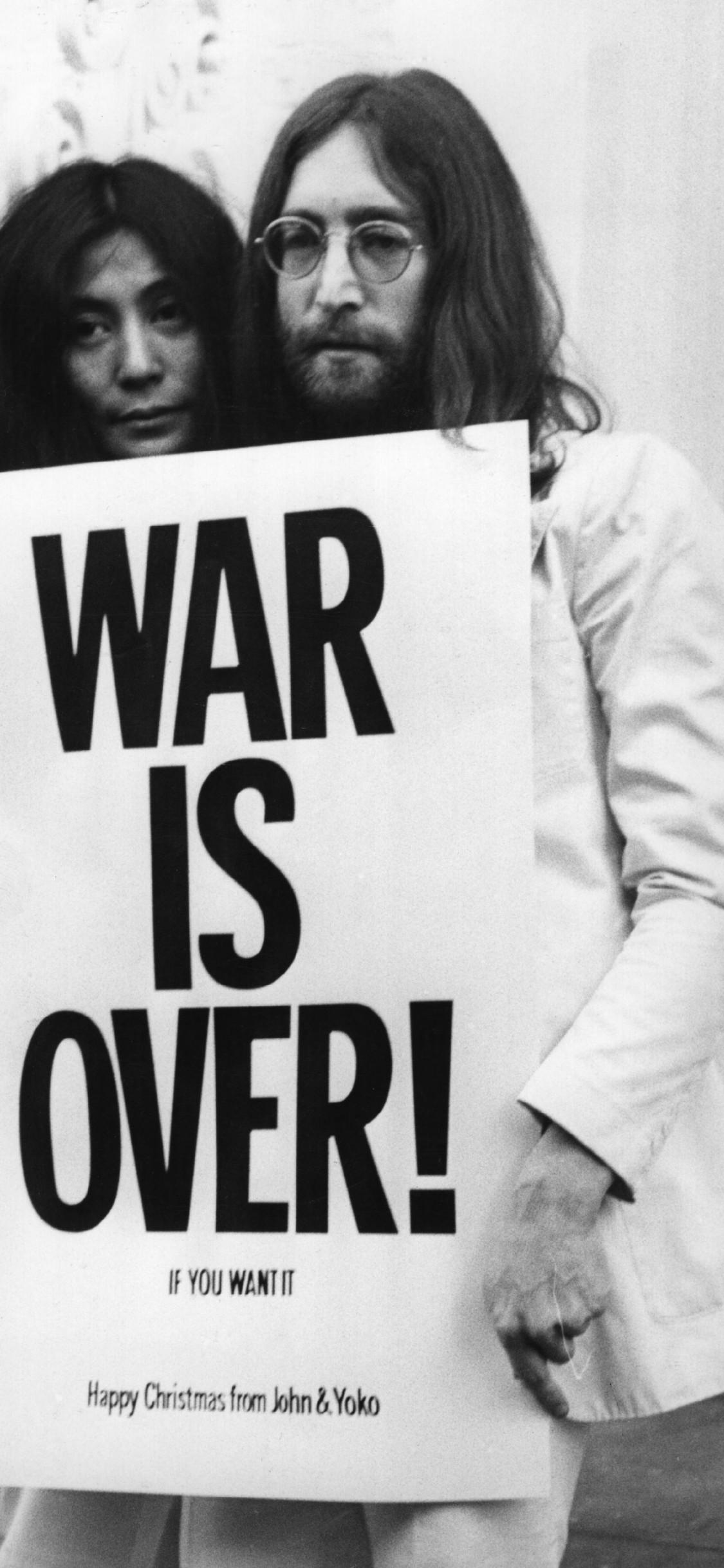 1125x2436 John Lennon iPhone X Wallpaper Download