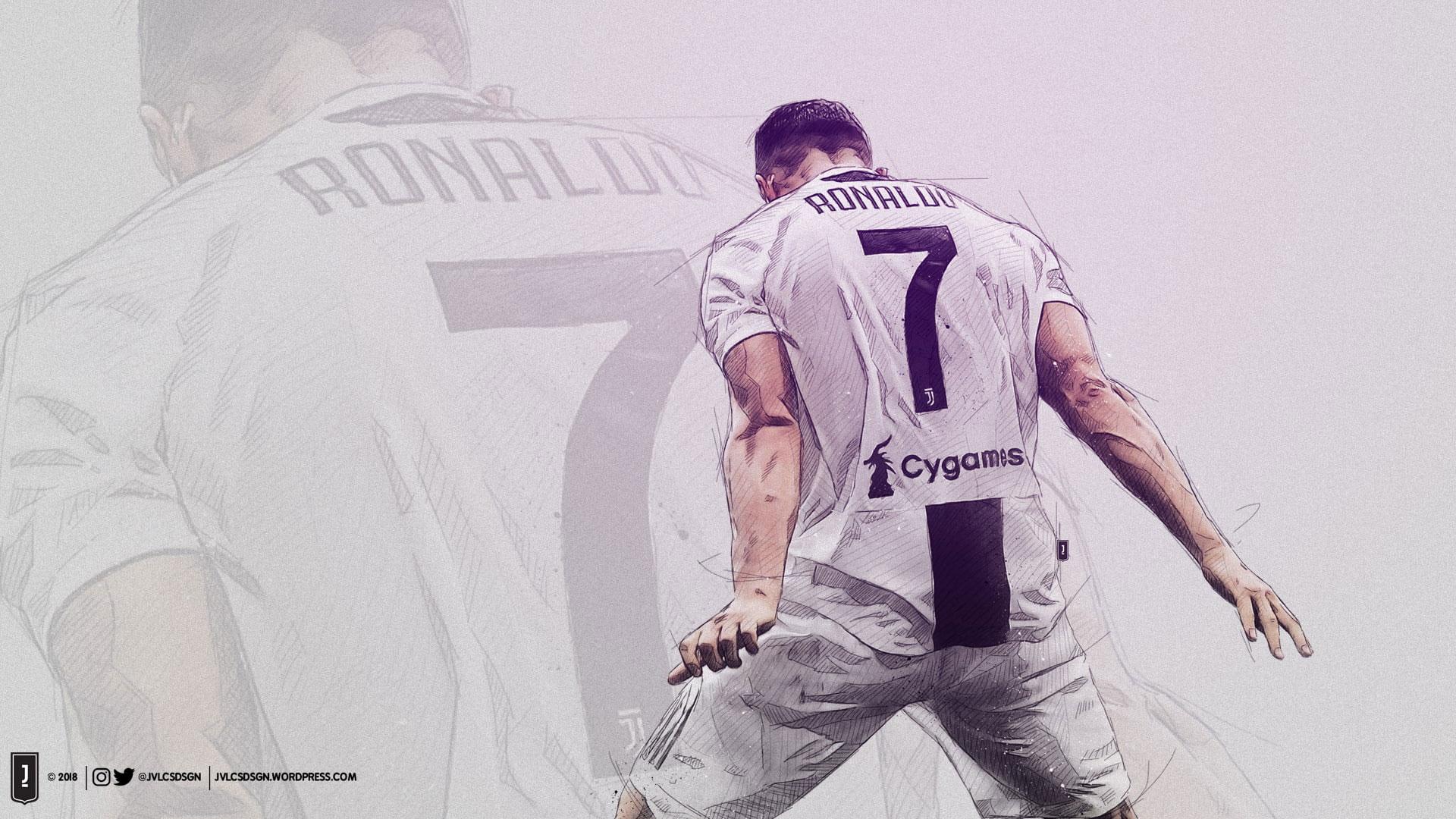 1920x1080 Soccer Wallpaper, Cristiano Ronaldo, Juventus F.C., Portuguese