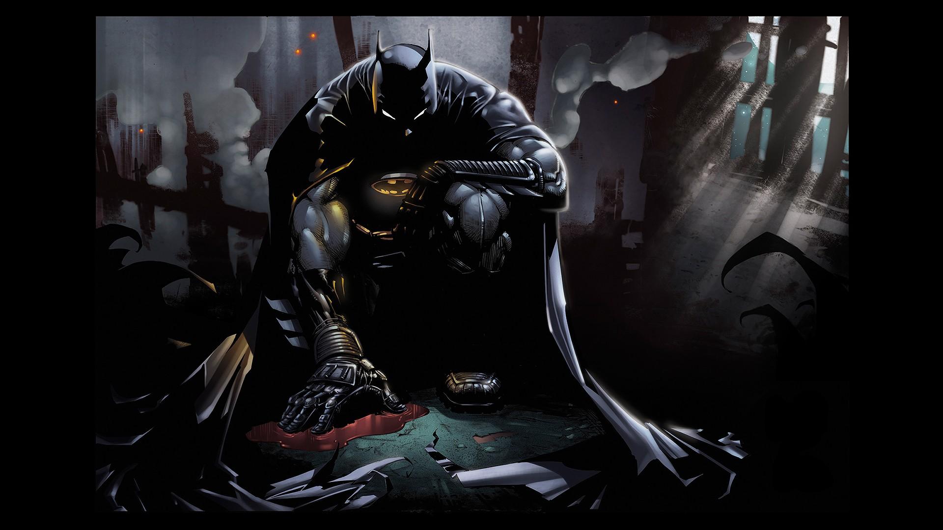 1920x1080 Batman Art Wallpaper