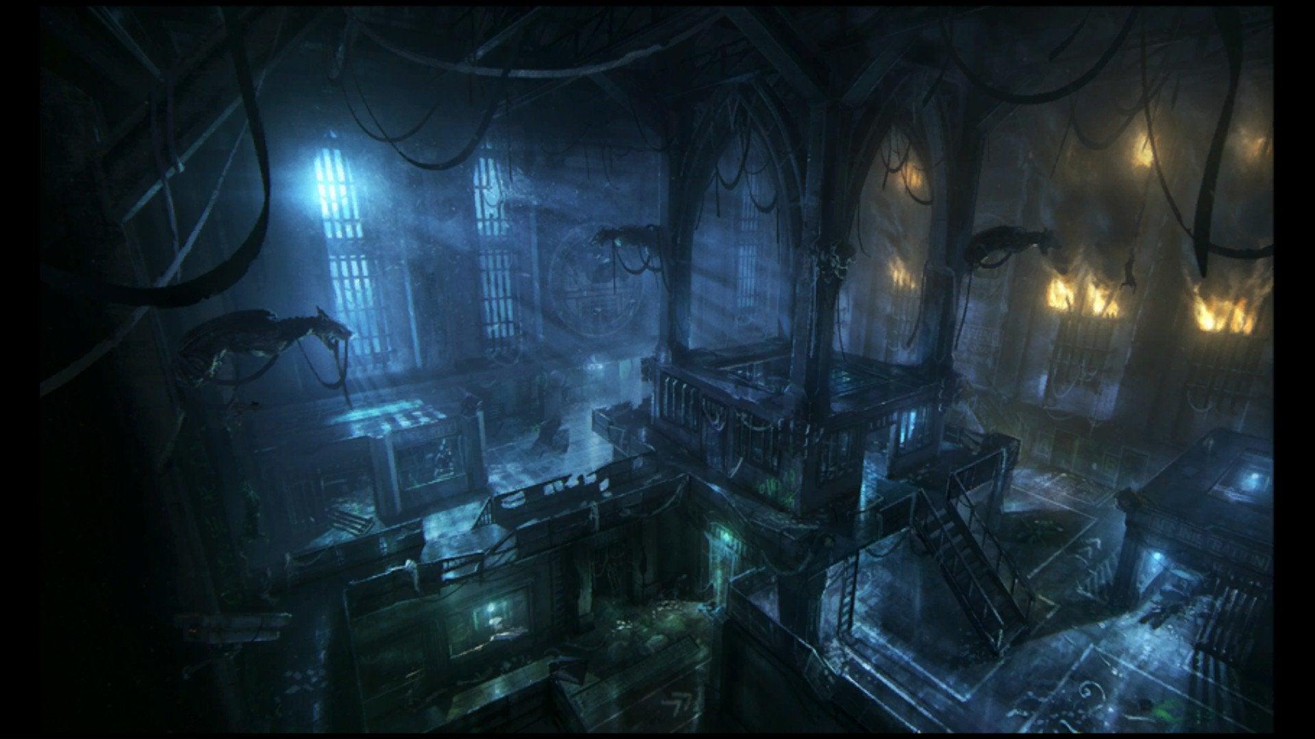 1920x1080 Arkham concept art wallpaper [1920x1080]: BatmanArkham