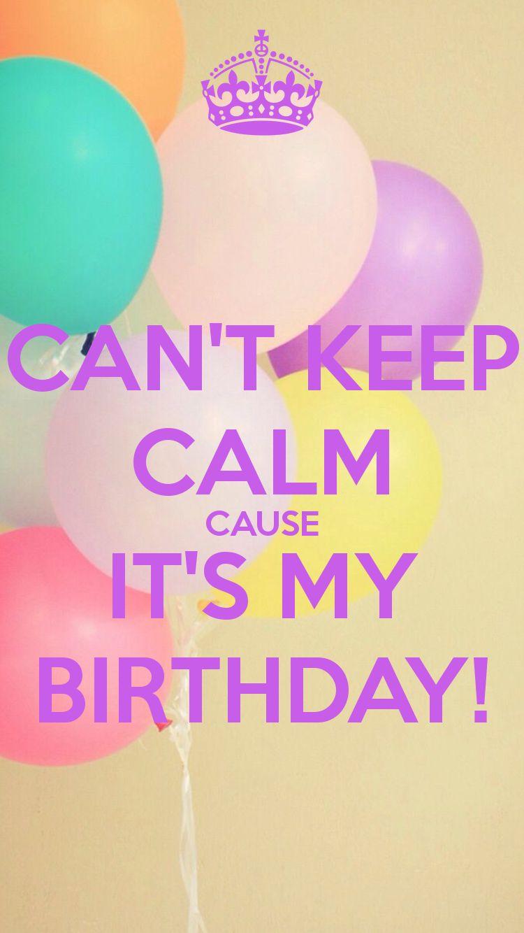 750x1334 It's My Birthday Wallpaper
