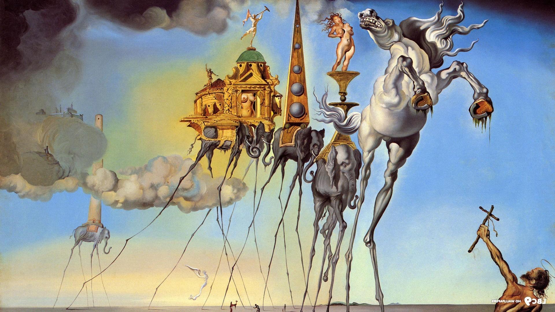 1920x1080 Salvador Dali Paintings Wallpaper Dali Wallpaper 4k HD Wallpaper