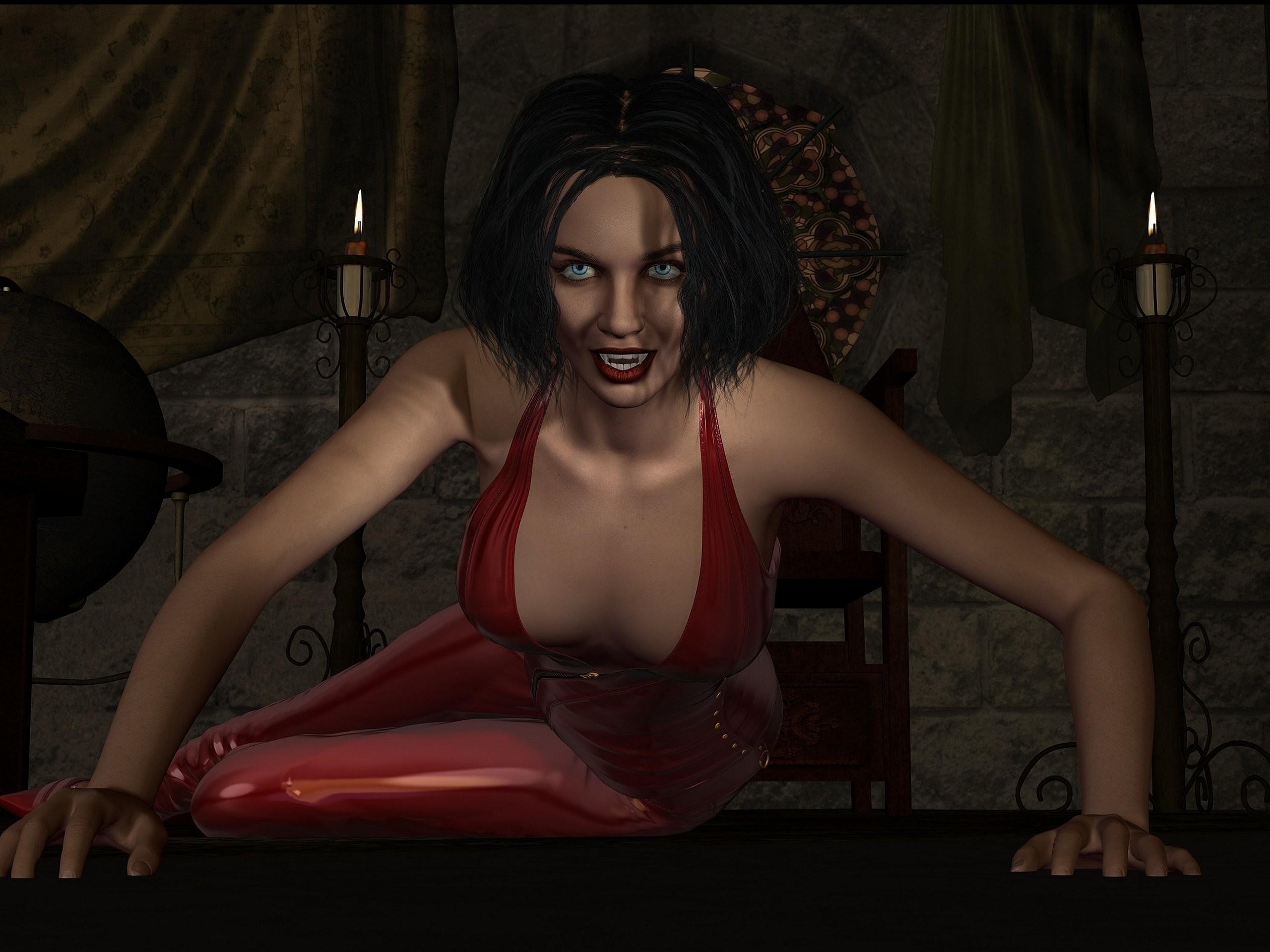 2560x1920 Female Vampire