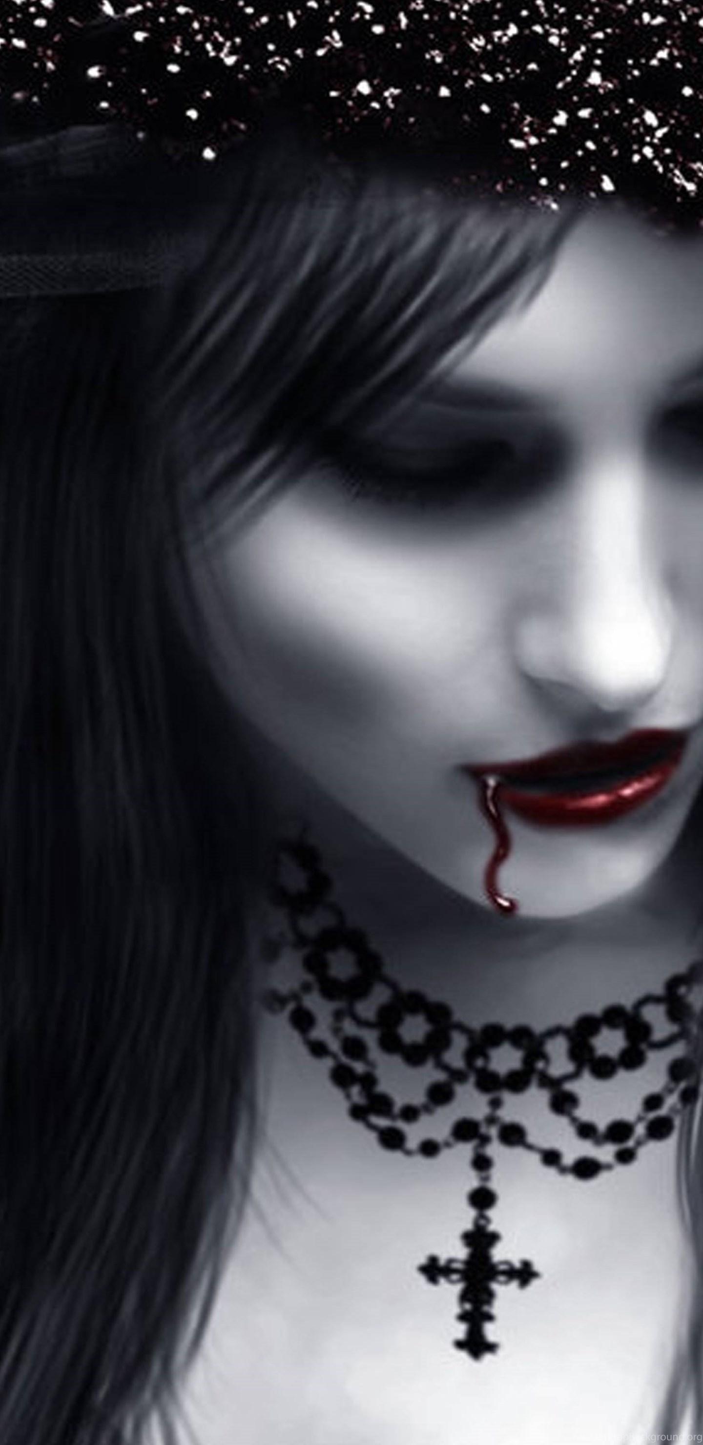 1440x2960 Vampire Wallpaper Widescreen
