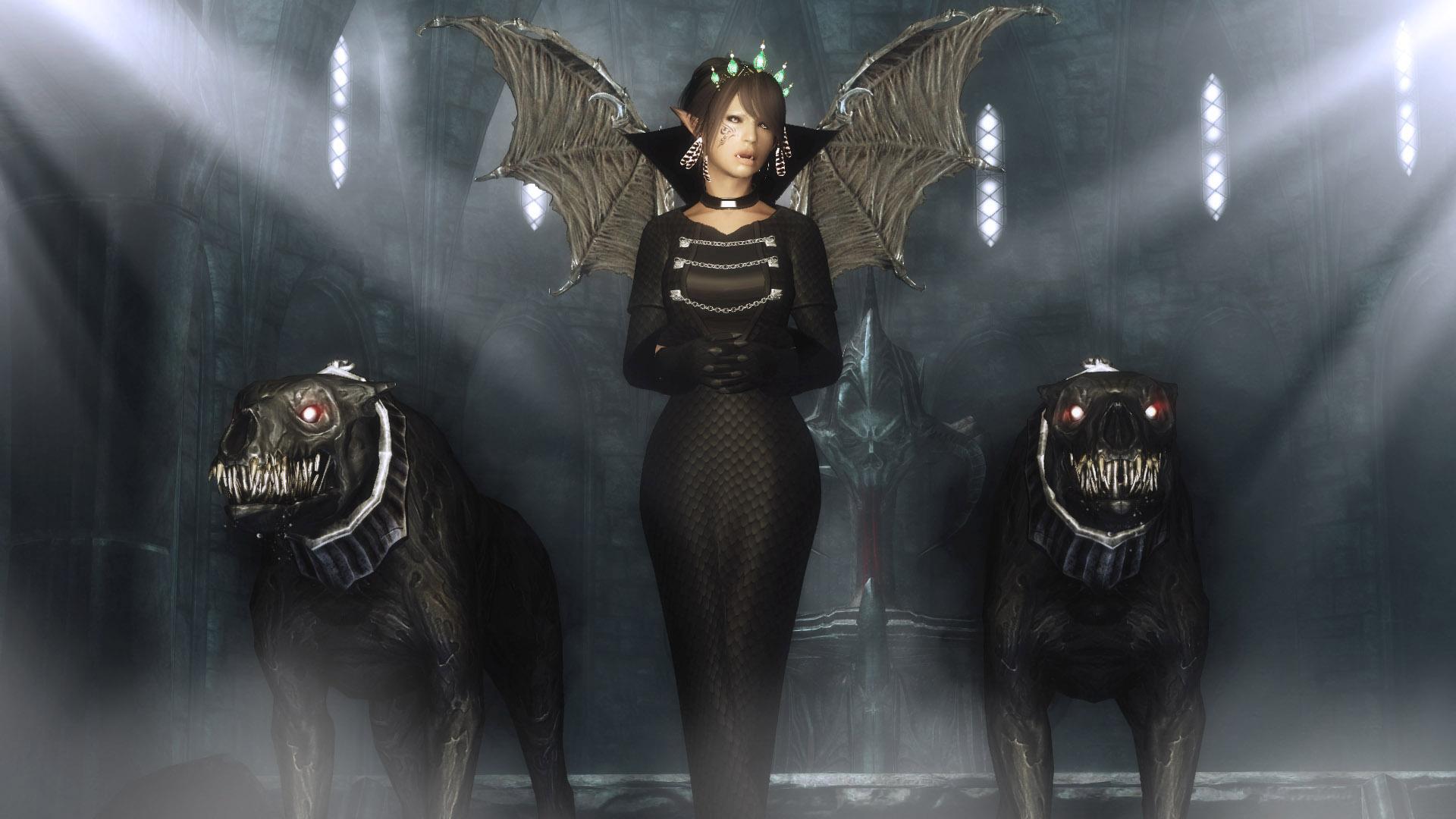 1920x1080 Dark horror fantasy gothic occult vampire demon evil monster beast cg digital art wallpaperx1080