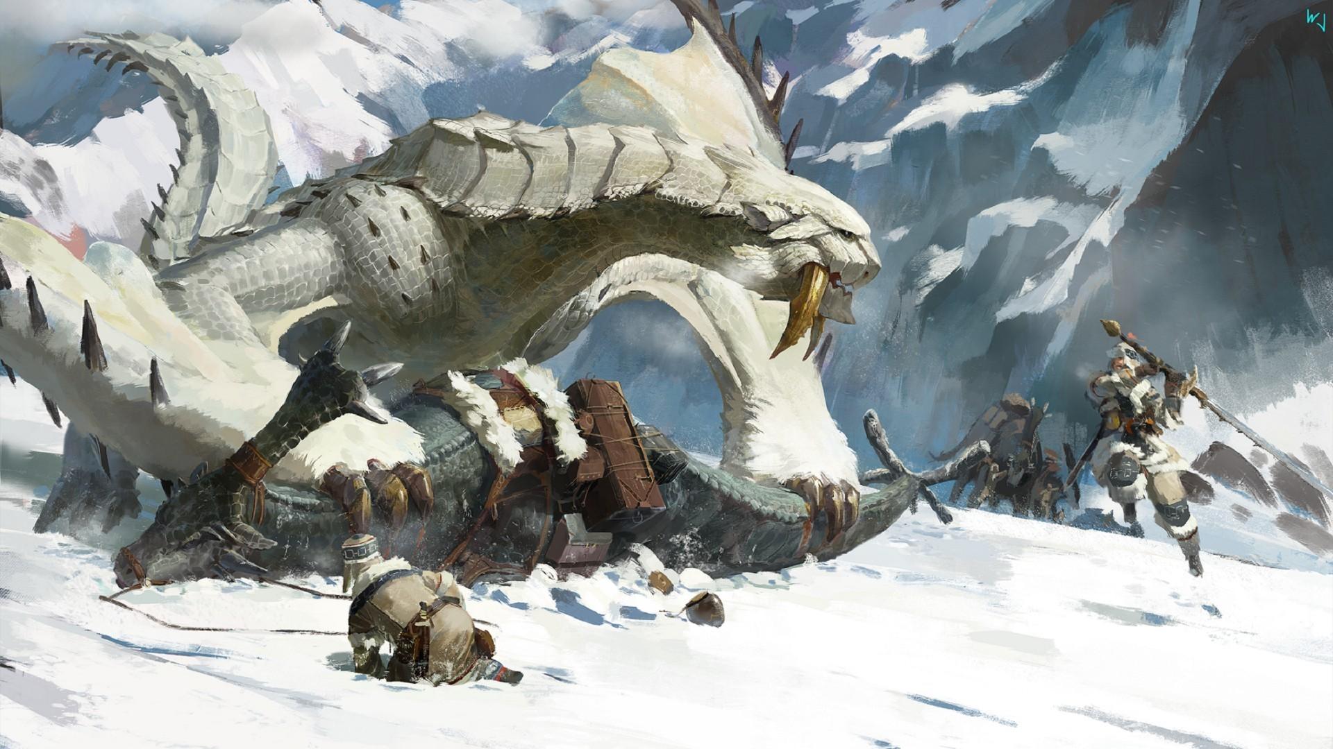 1920x1080 Desktop Wallpaper Monster Hunter, Video Game, Creature, HD Image, Picture, Background, Deff82