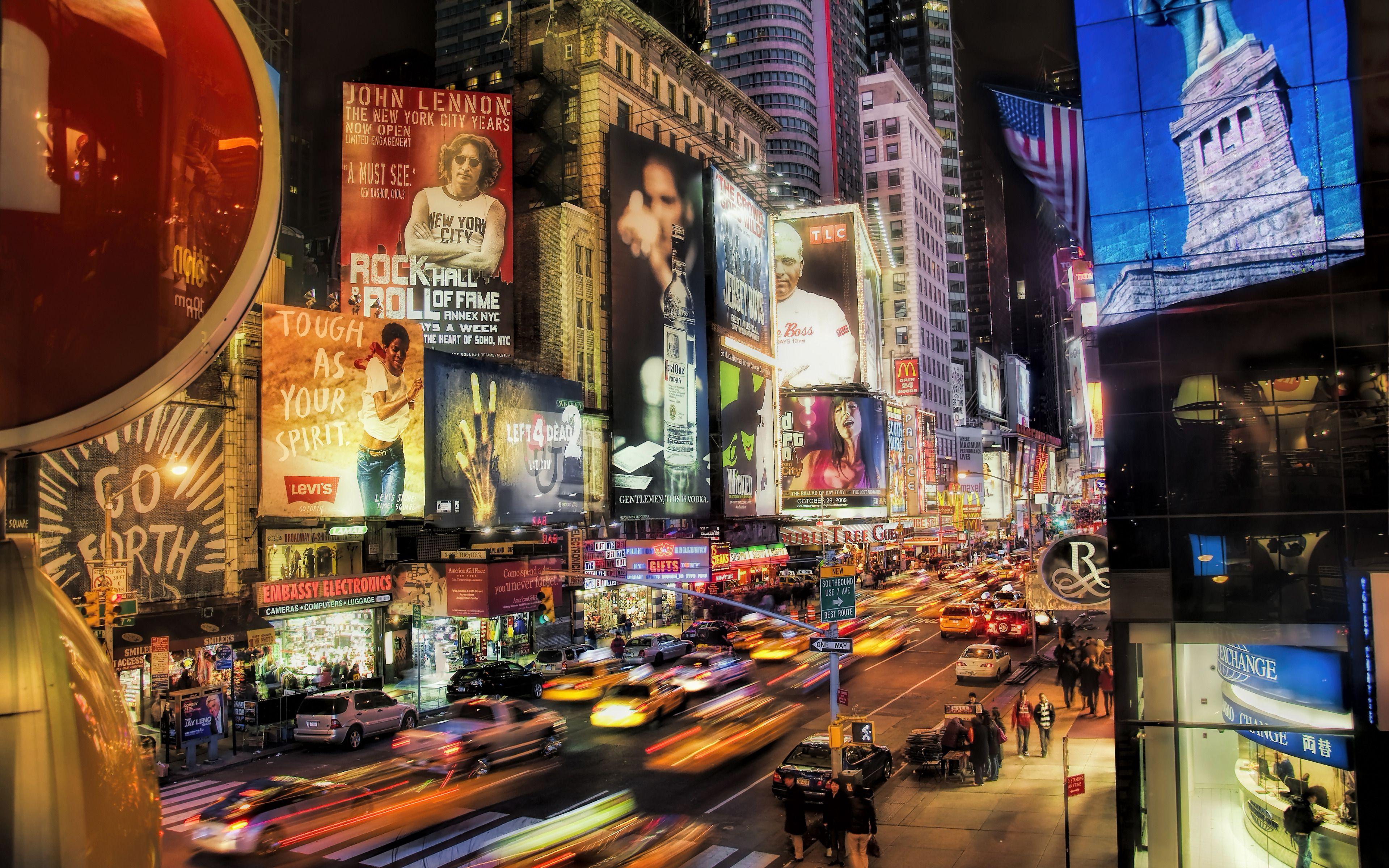 Times Square At Night Wallpapers - Top Free Times Square At Night