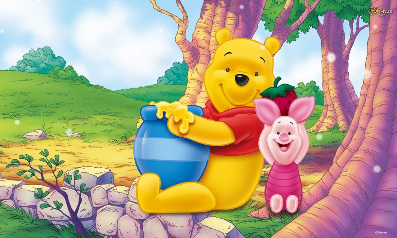 1280x768 Winnie The Pooh And Piglet Disney Cartoon Honey Pot HD Desktop Wallpaper Free Download 2560x1600 :