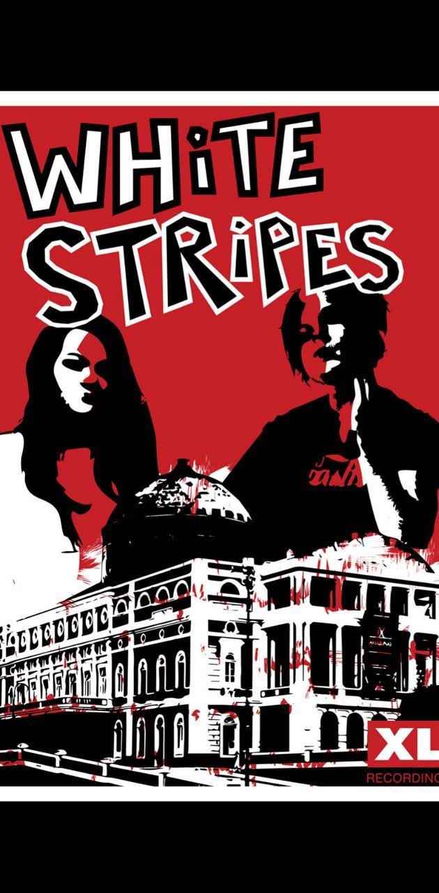 630x1280 The white stripes wallpaper