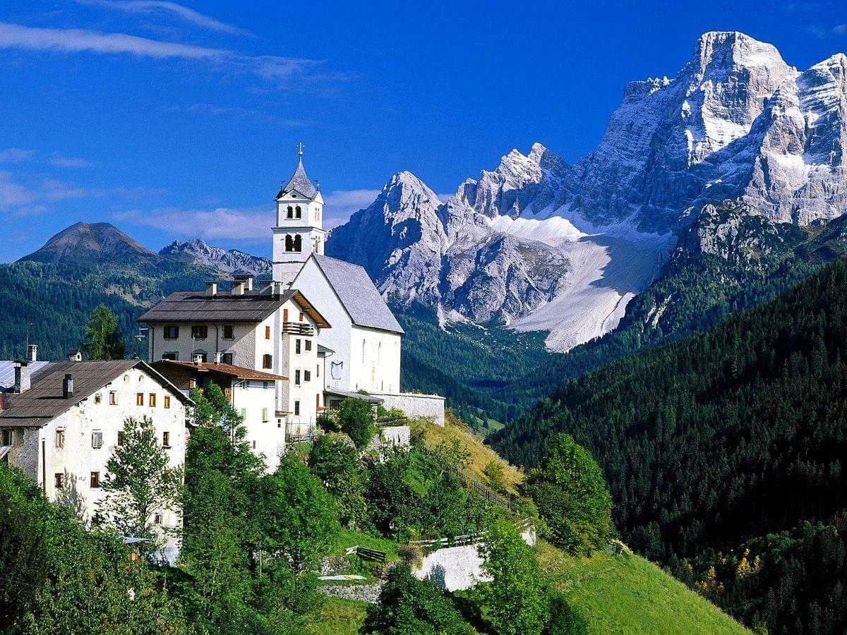 1200x900 Italy, Mountains, Mountain Village background picture. Best Free Download image