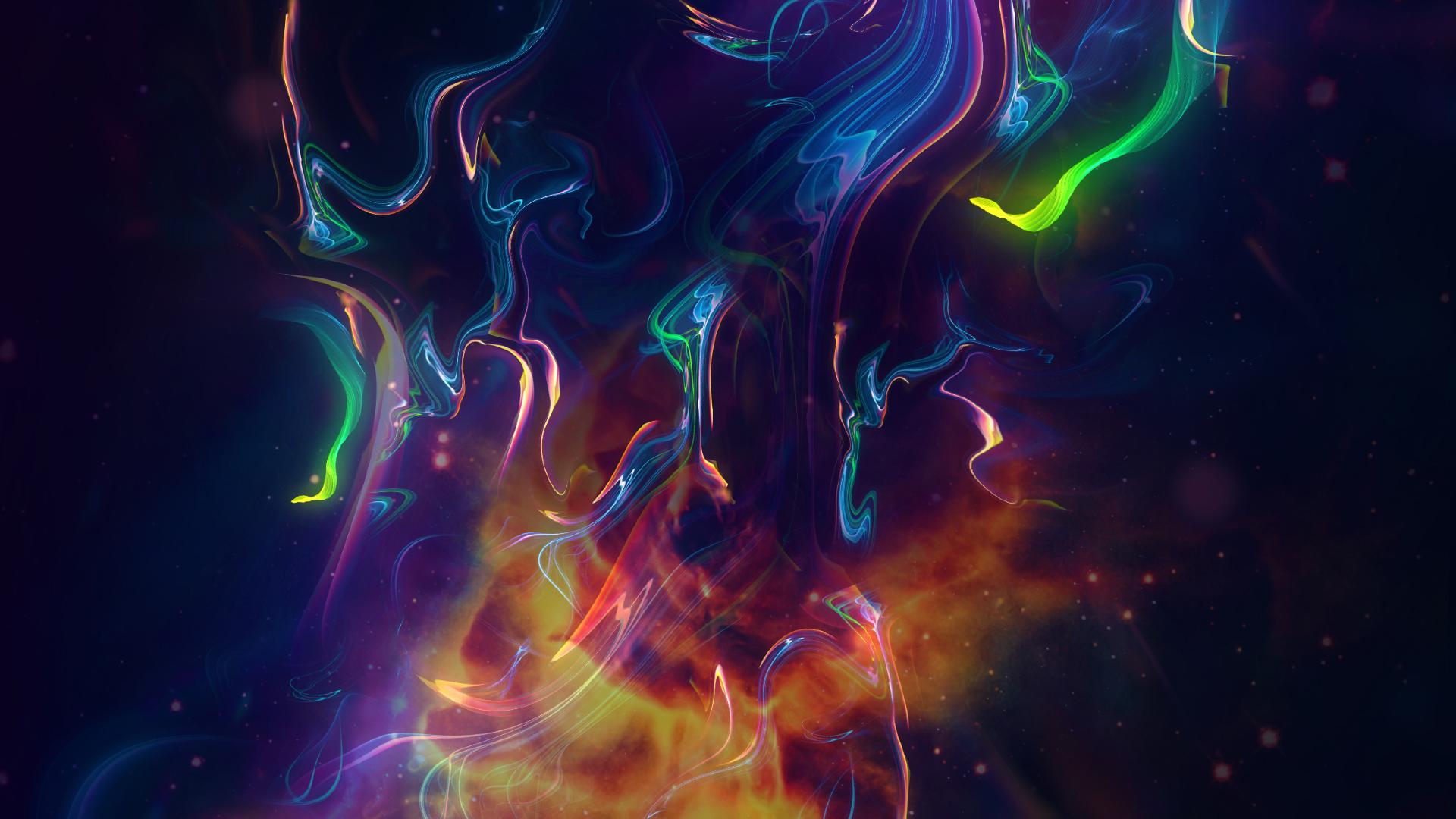 1920x1080 Abstract Changing Colors 1080P Laptop Full HD Wallpaper, HD Abstract 4K Wallpaper, Image, Photo and Background