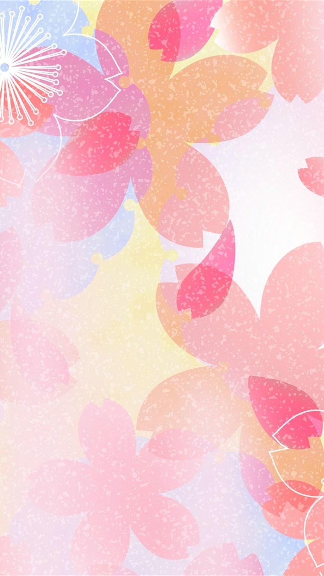 1080x1920 Wallpaper.wiki Cool Flower Pink Hình nền iPhone PIC WPB0012135