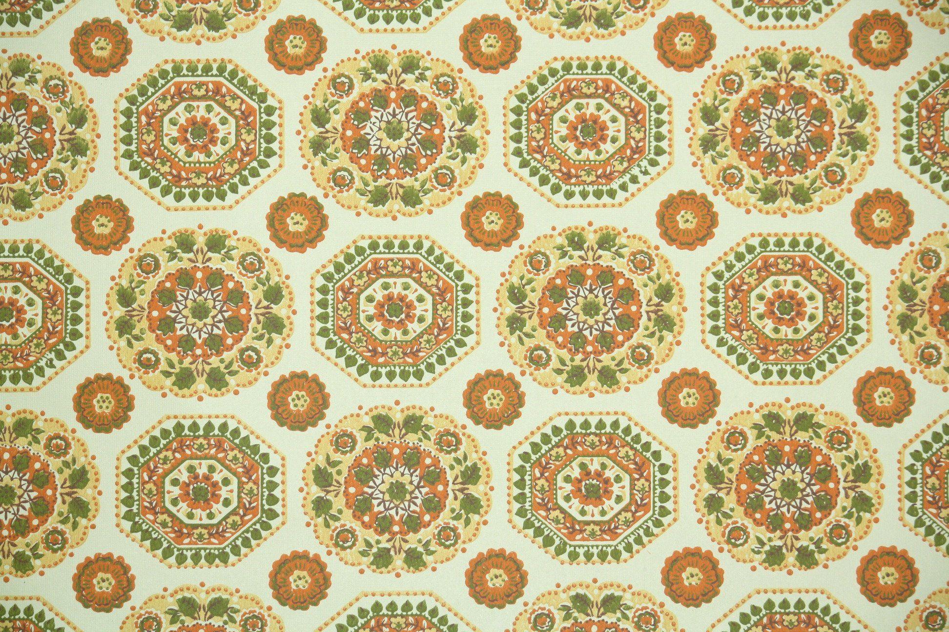 1944x1296 1960s Geometric Vintage Wallpaper