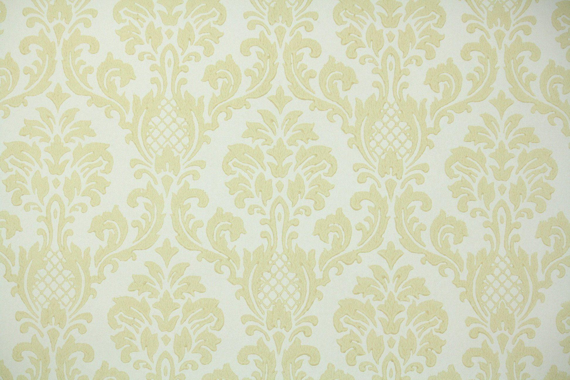 1944x1296 1960s Damask Vintage Wallpaper