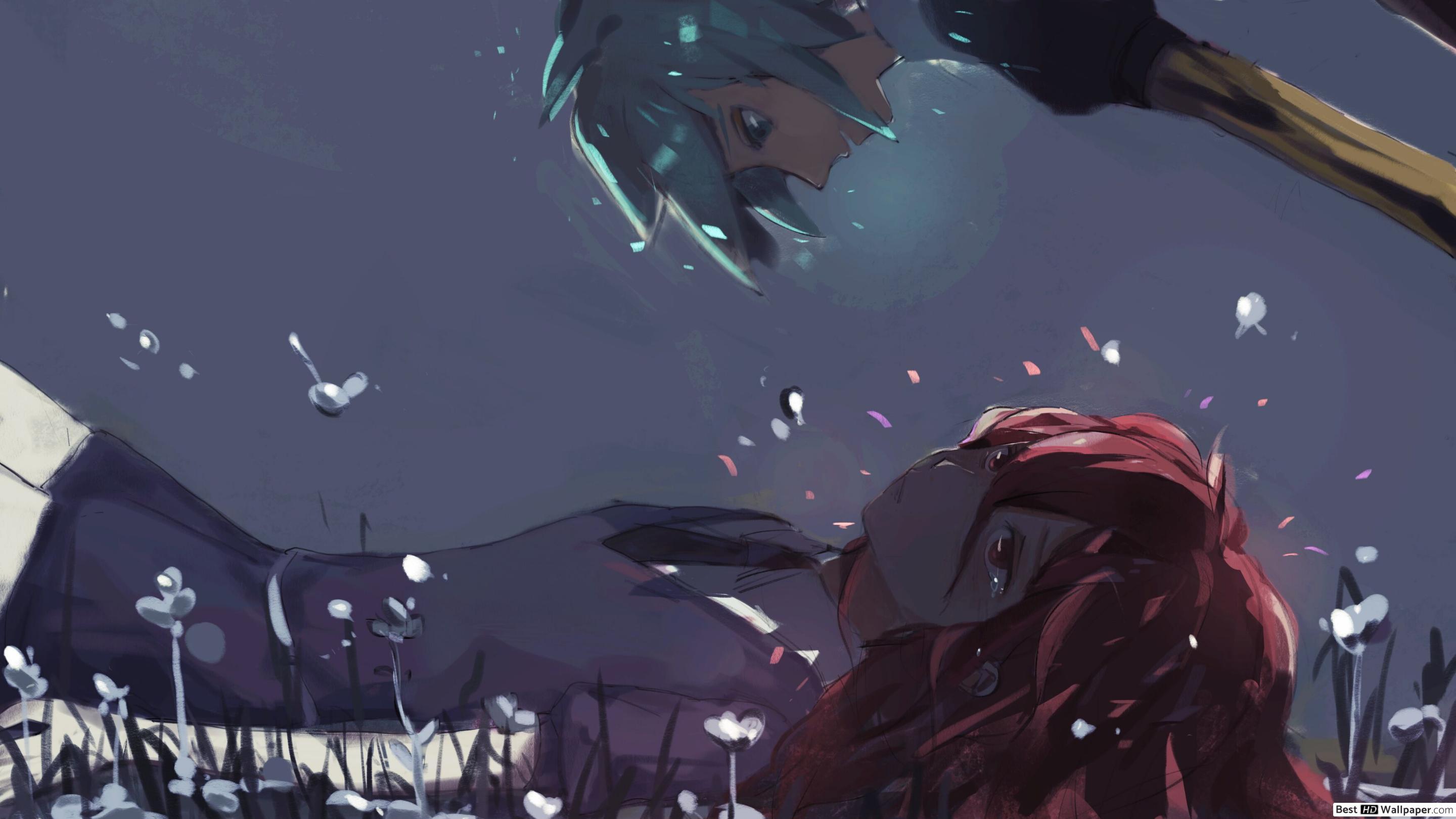 2880x1620 Land of the Lustrous & Cinnabar HD wallpaper download