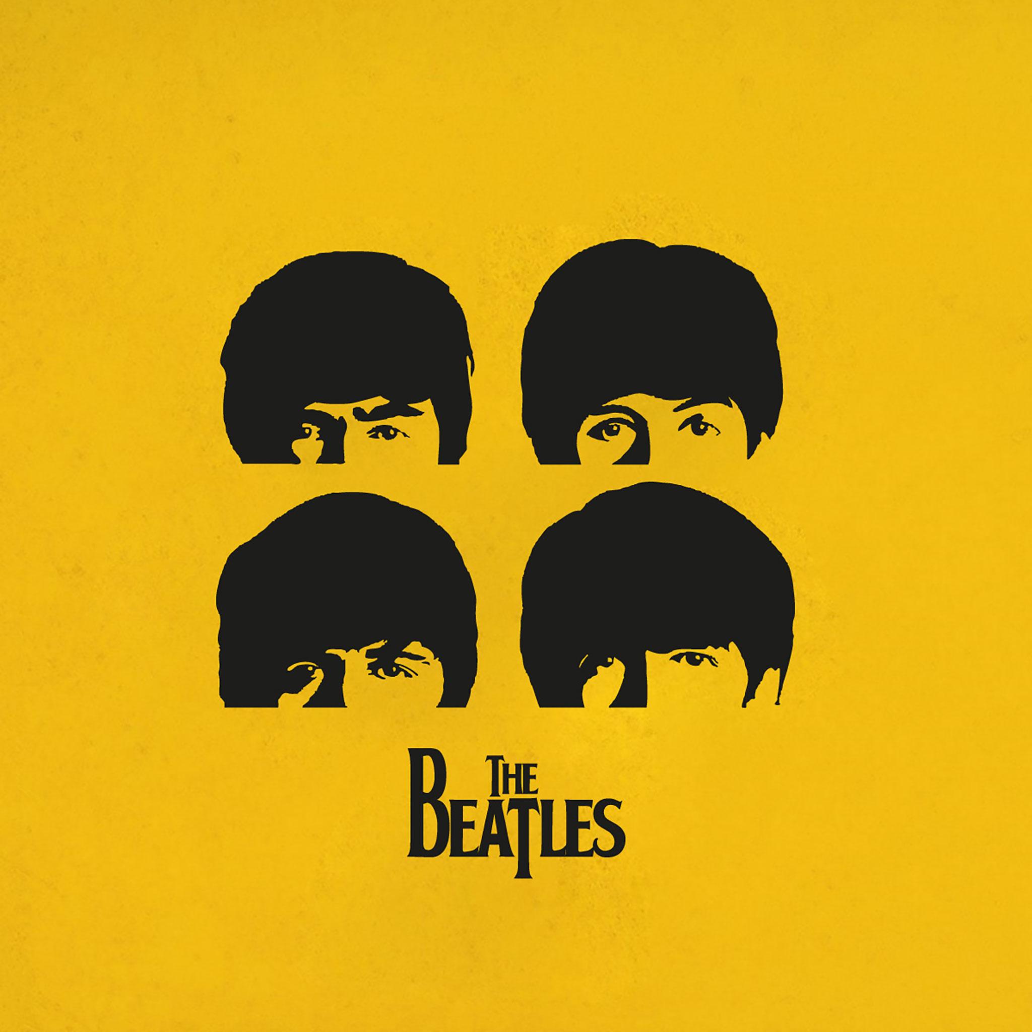 2048x2048 HD Yellow iPad Wallpaper