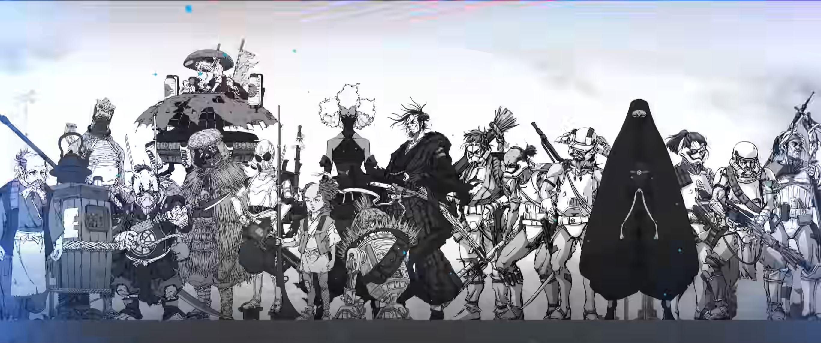 2736x1143 Star Wars: Visions Teaser Reveals Anime Anthology Series on Disney+